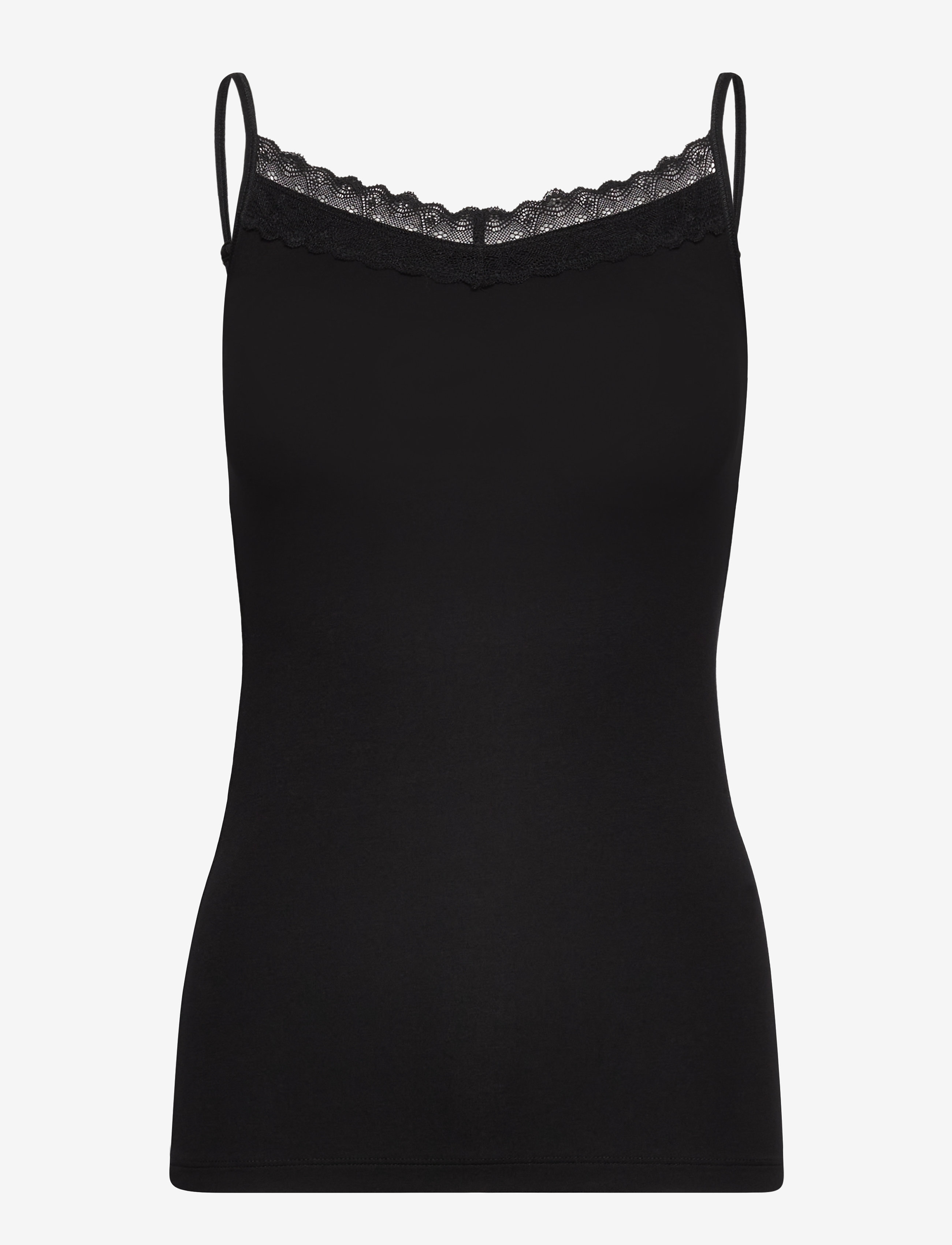Femilet - Basic Lace Caraco - hauts sans manches - black - 1