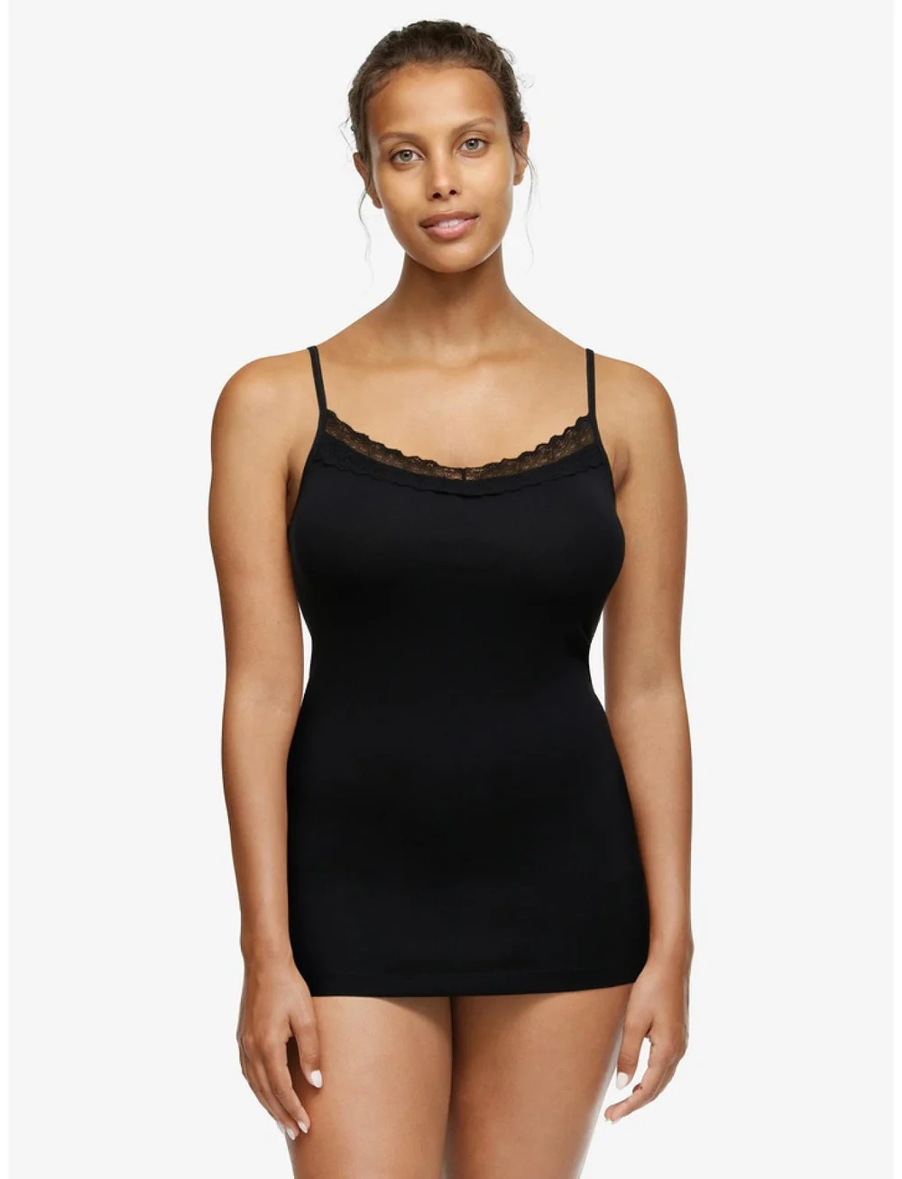 Femilet - Basic Lace Caraco - Ärmellose tops - black - 3