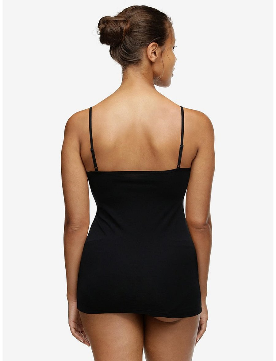 Femilet - Basic Lace Caraco - linnen - black - 5