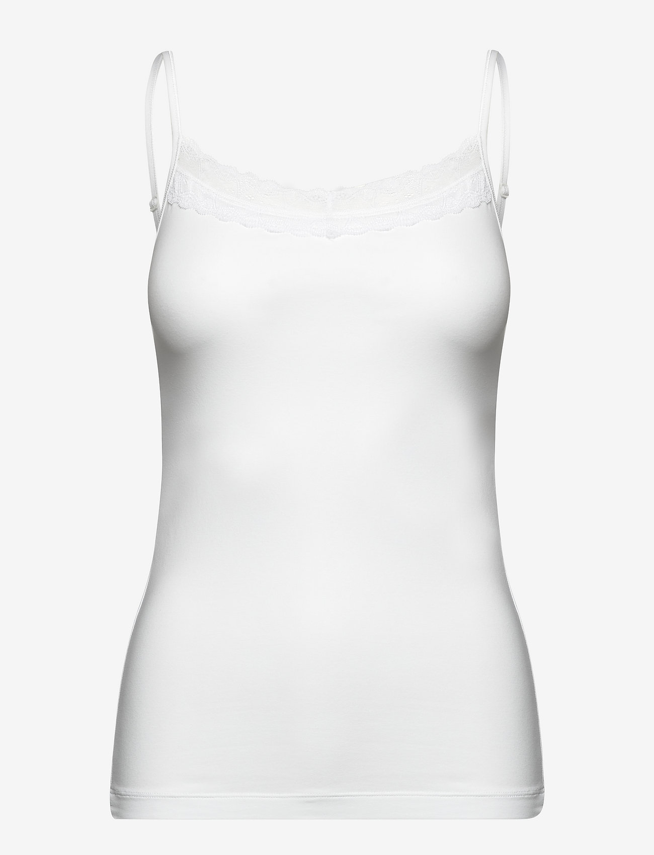Femilet - Basic Lace Caraco - tanktops - white - 1