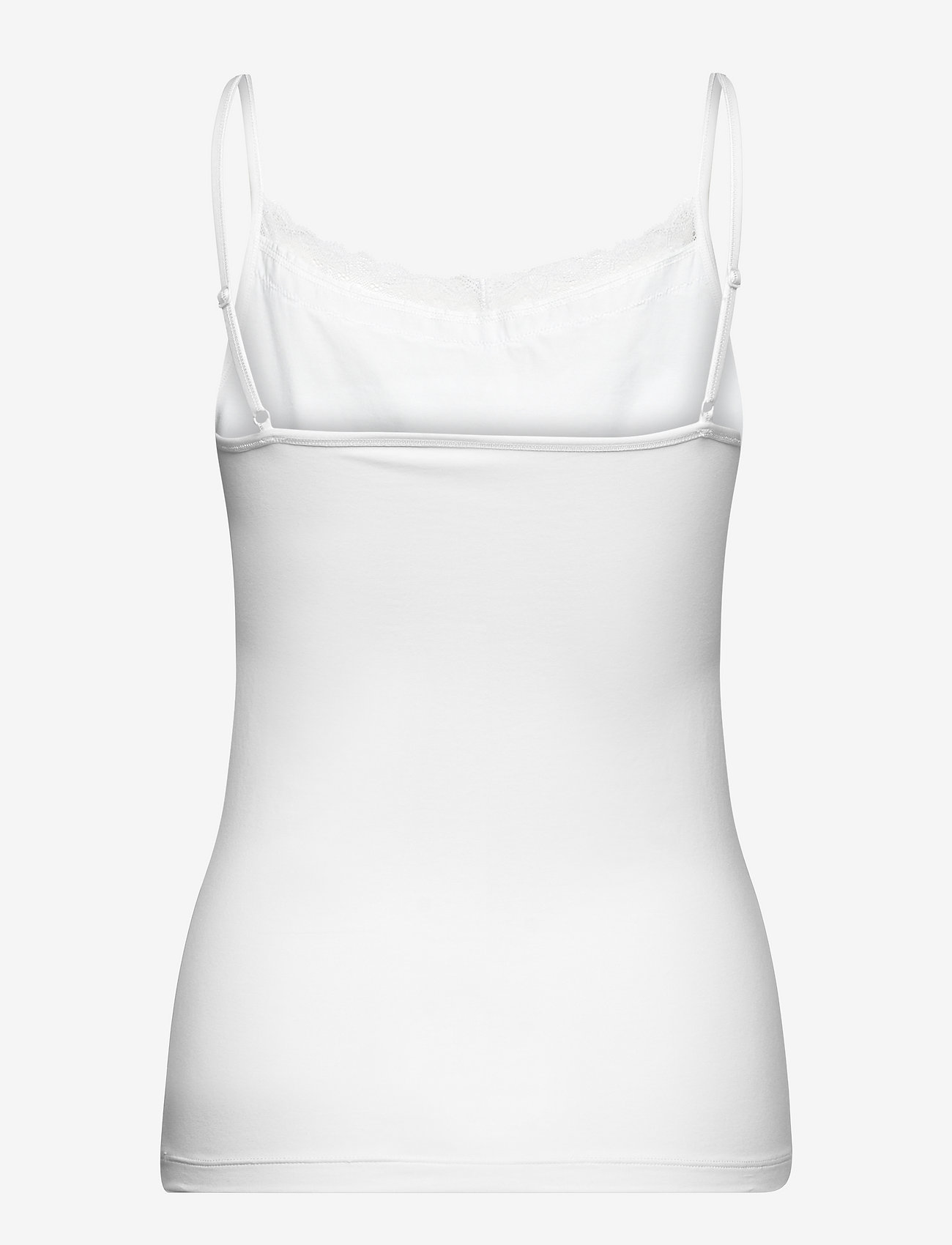 Femilet - Basic Lace Caraco - tanktops - white - 2