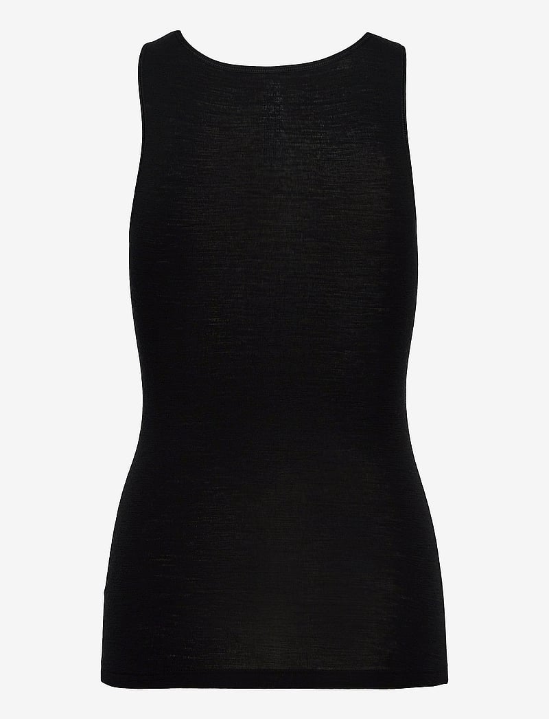 Femilet - JULIANA TANK TOP WOOL - topid ja varrukateta alussärgid - black - 2
