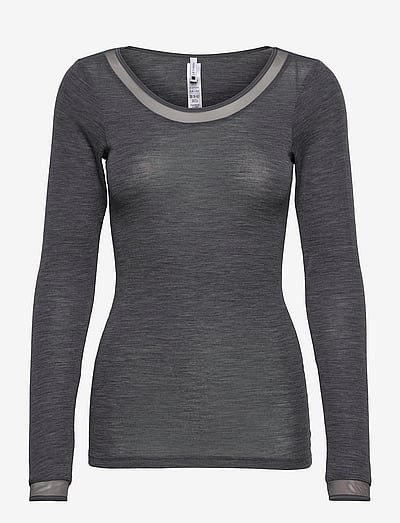 Juliana T-Shirt Long Sleeve Wool - LangæRmede Toppe