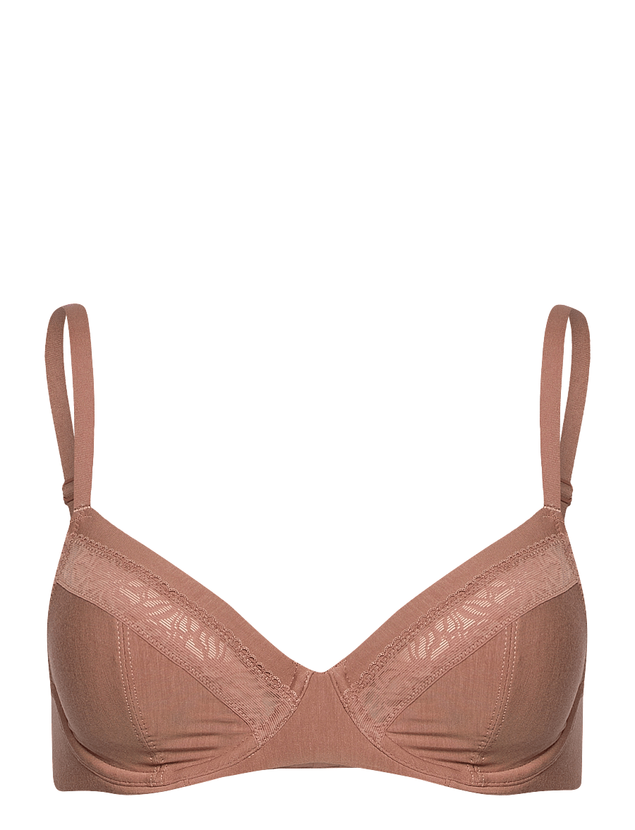 Femilet - Cleen Covering underwired bra - mocha mousse - 0