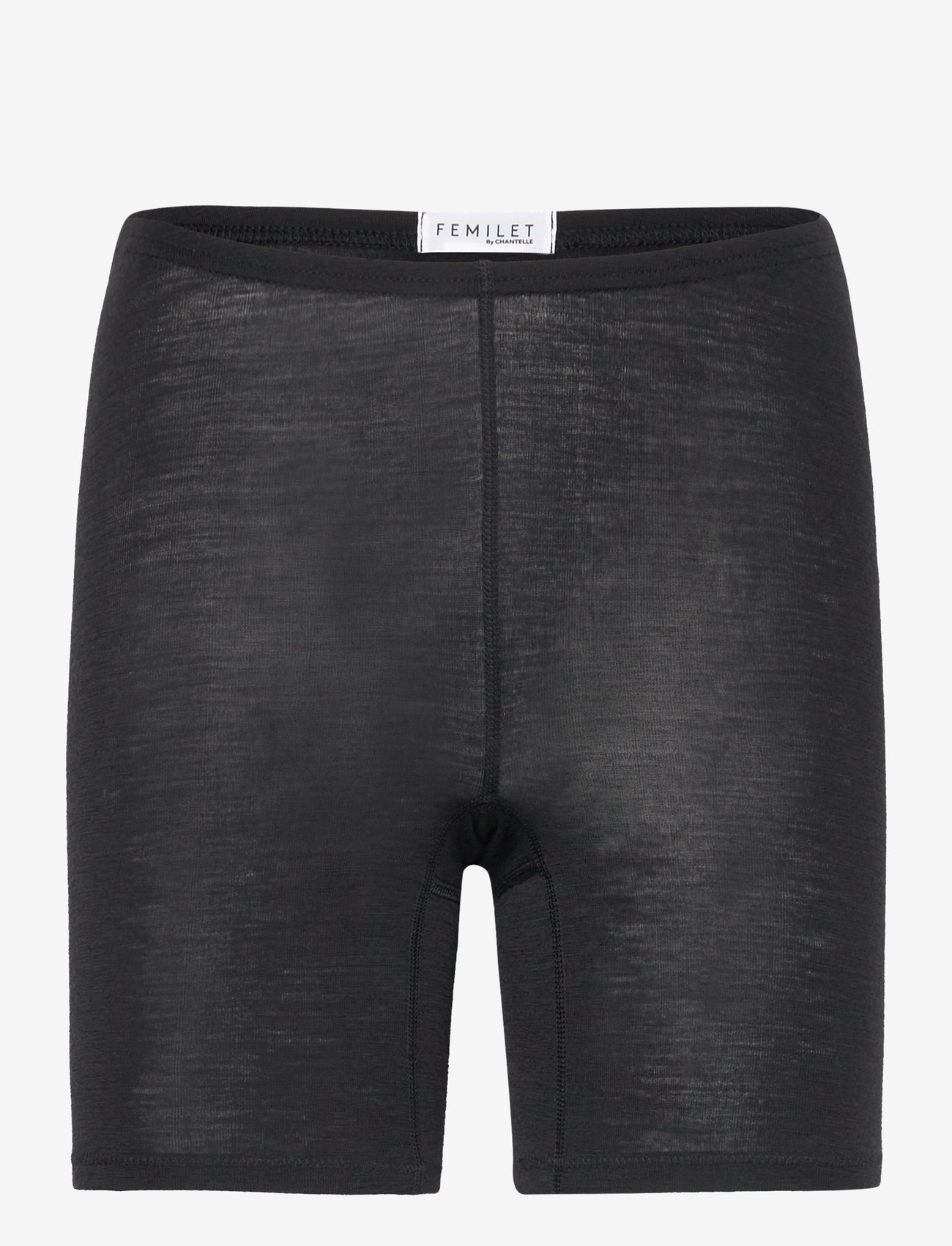 Femilet - JULIANA MID THIGH SHORT (PANTY) WOOL - midi un maksi biksītes - black - 1
