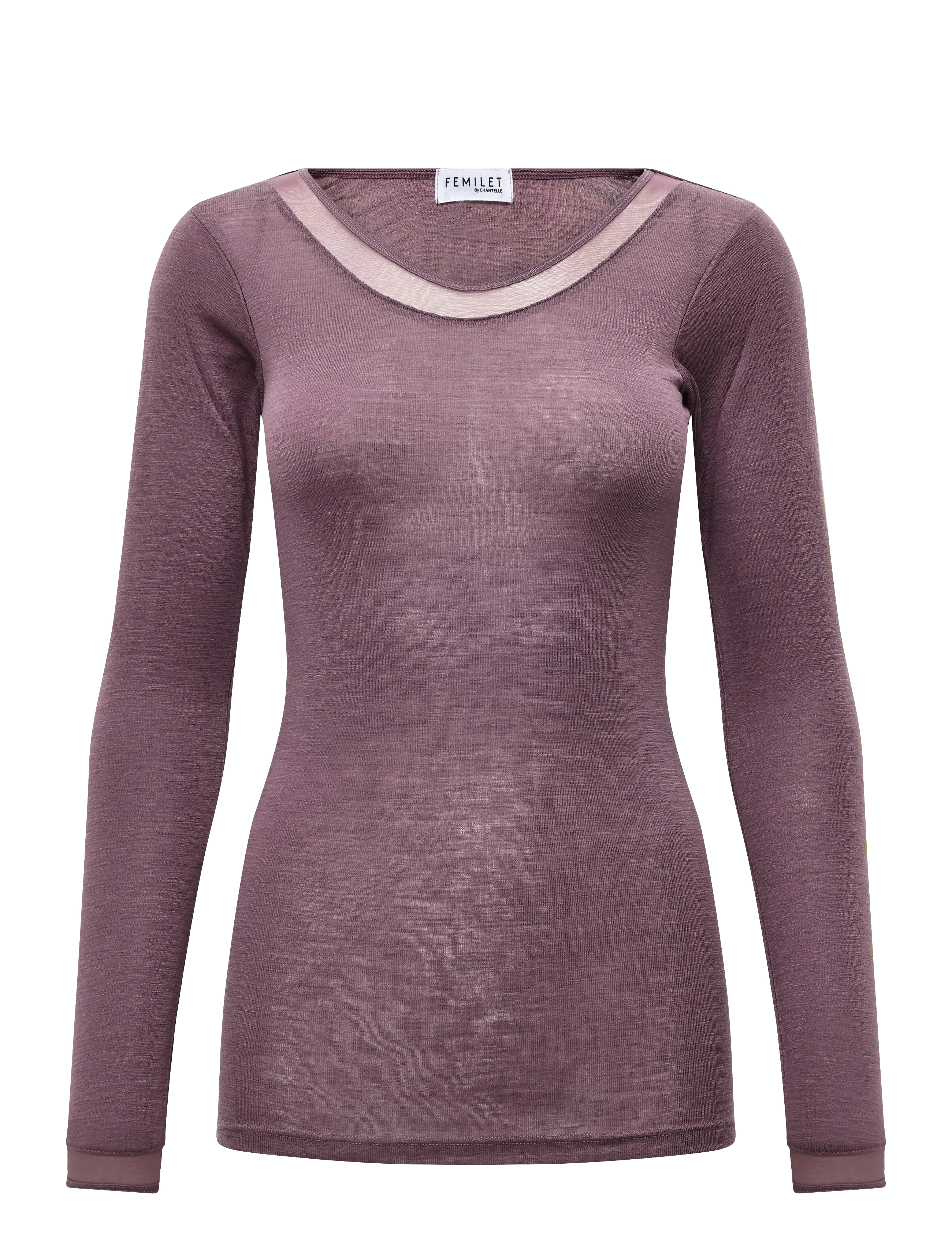 Femilet Juliana LS T-shirt - Kläder - HYACINTH / purple