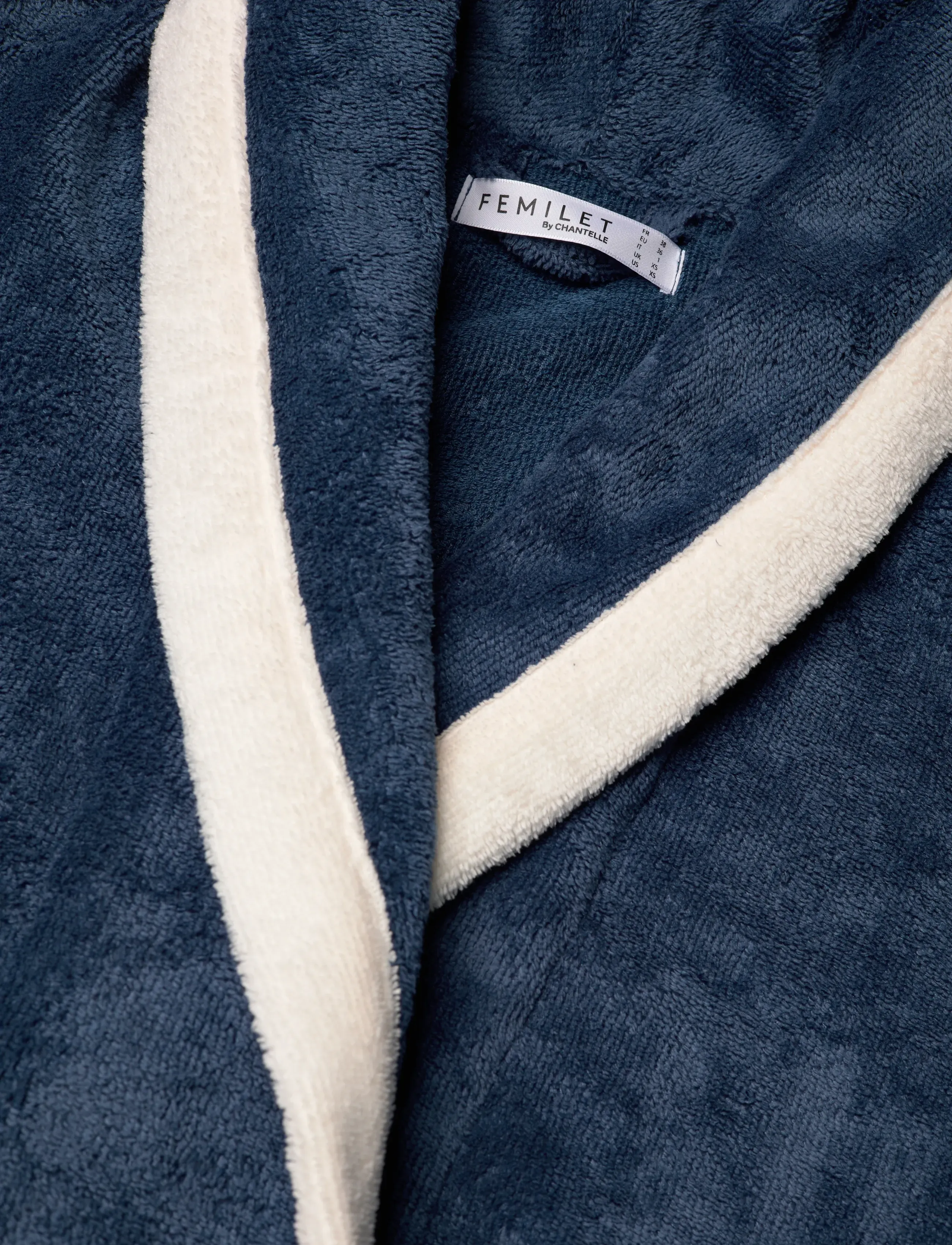Femilet - Ruby Ruby robe - morgenkåber - dark denim - 2