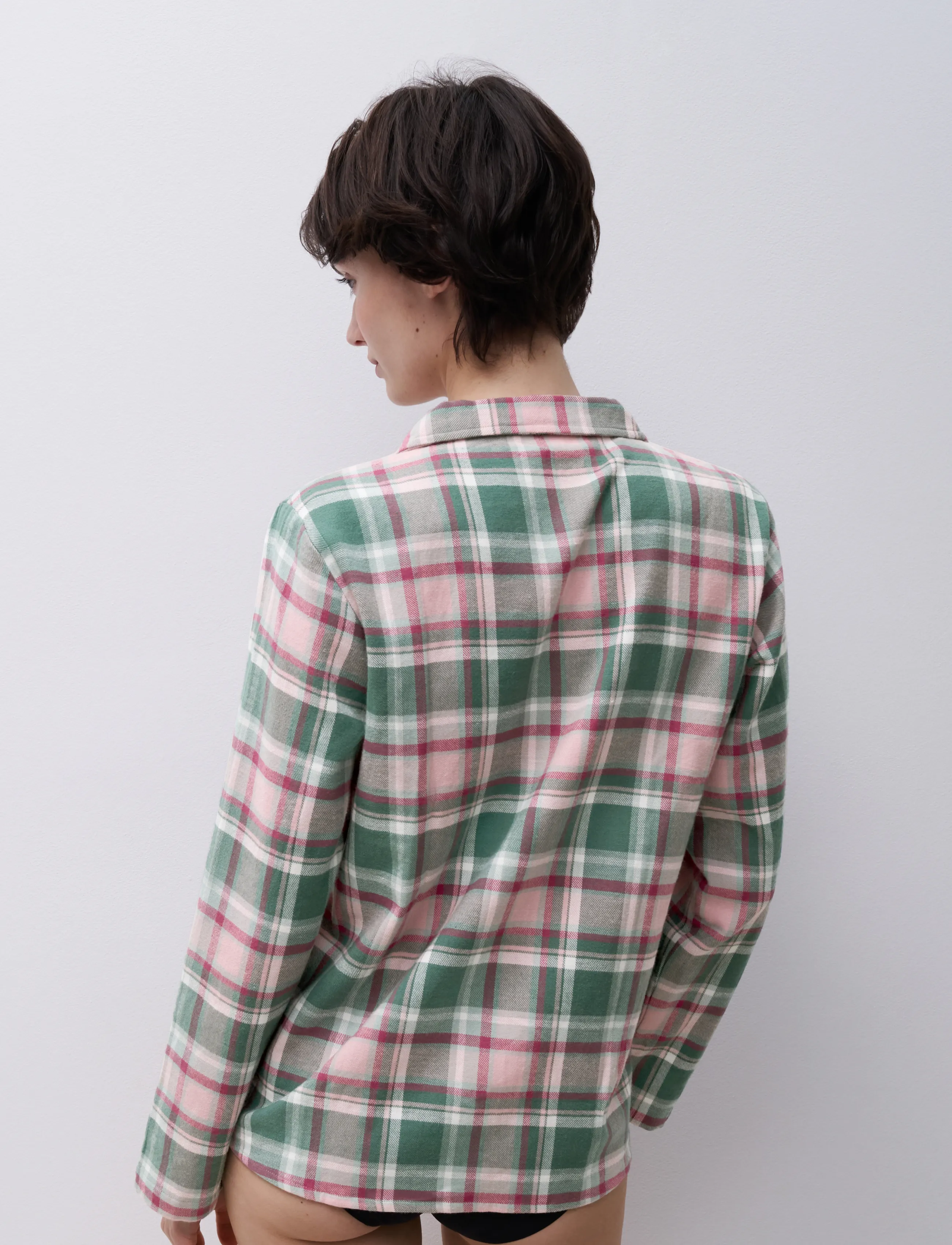 Femilet - Heat T-shirt long sleeves - long-sleeved shirts - blue surf checks - 2