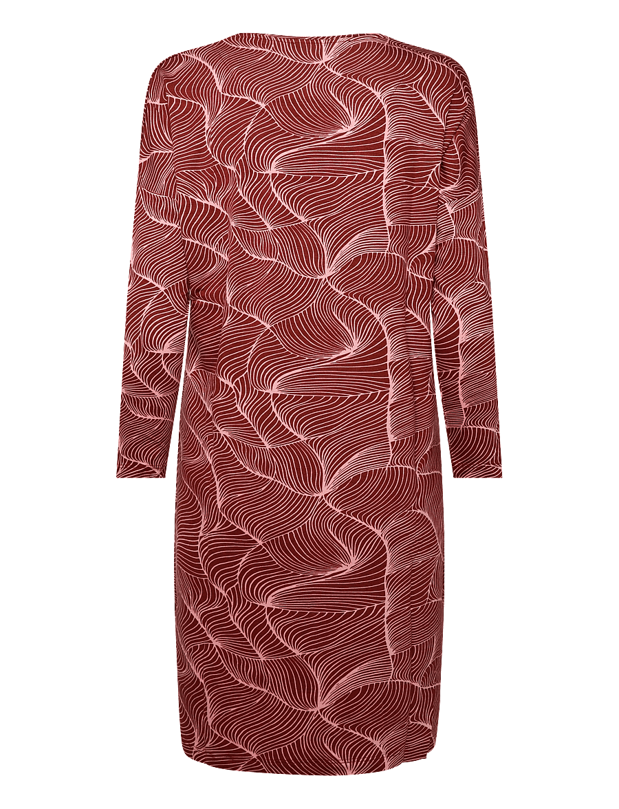 Femilet - Yara Bigshirt Long sleeves - t-shirtkjoler - zephyr dune - 2