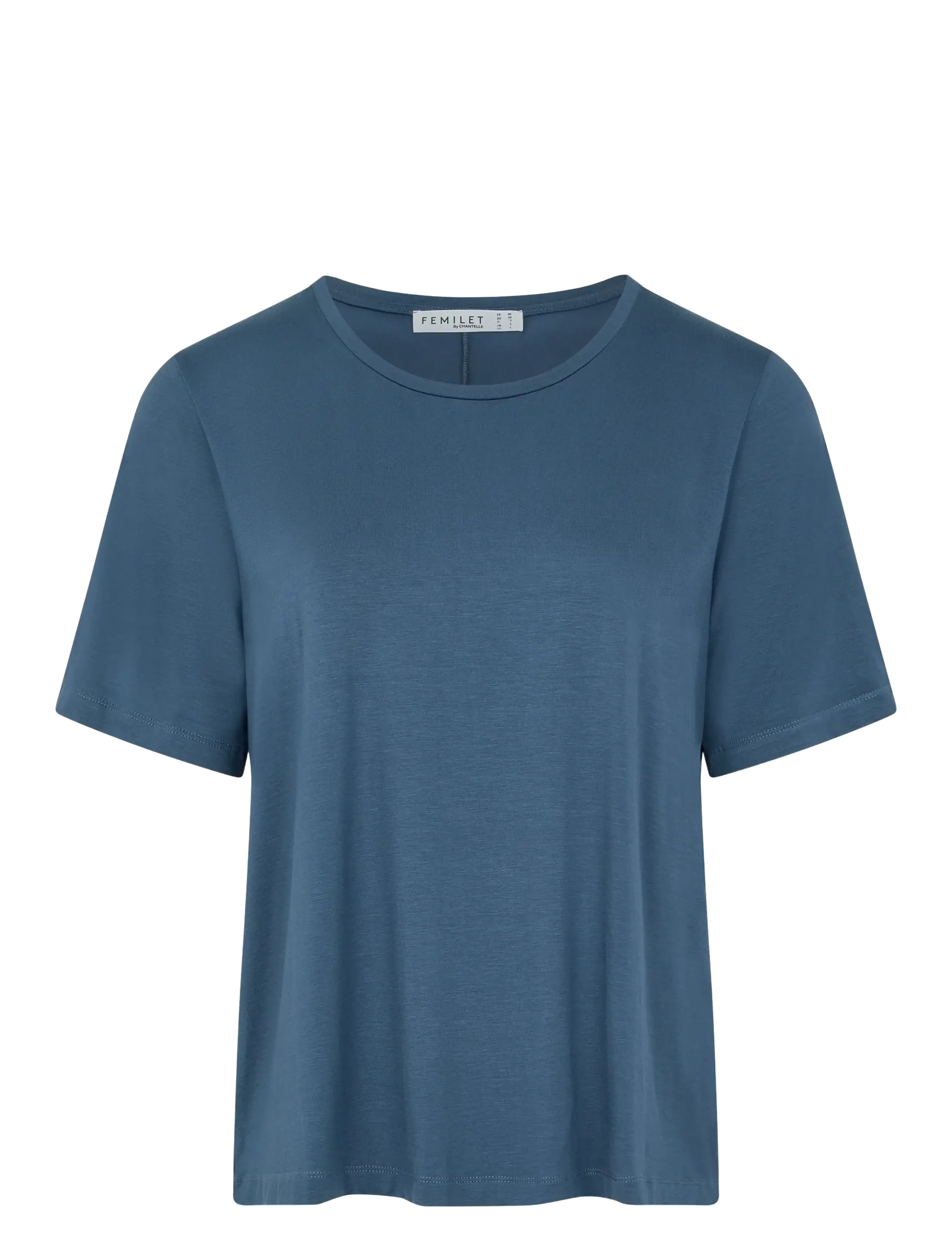 FEMILET Yara T-Shirt Kurz Sleeves Blau - 42 - Damen