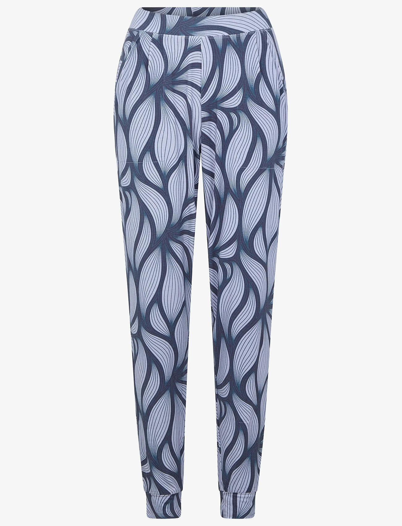 Femilet - Yara Trousers - natbukser - blue petal - 1