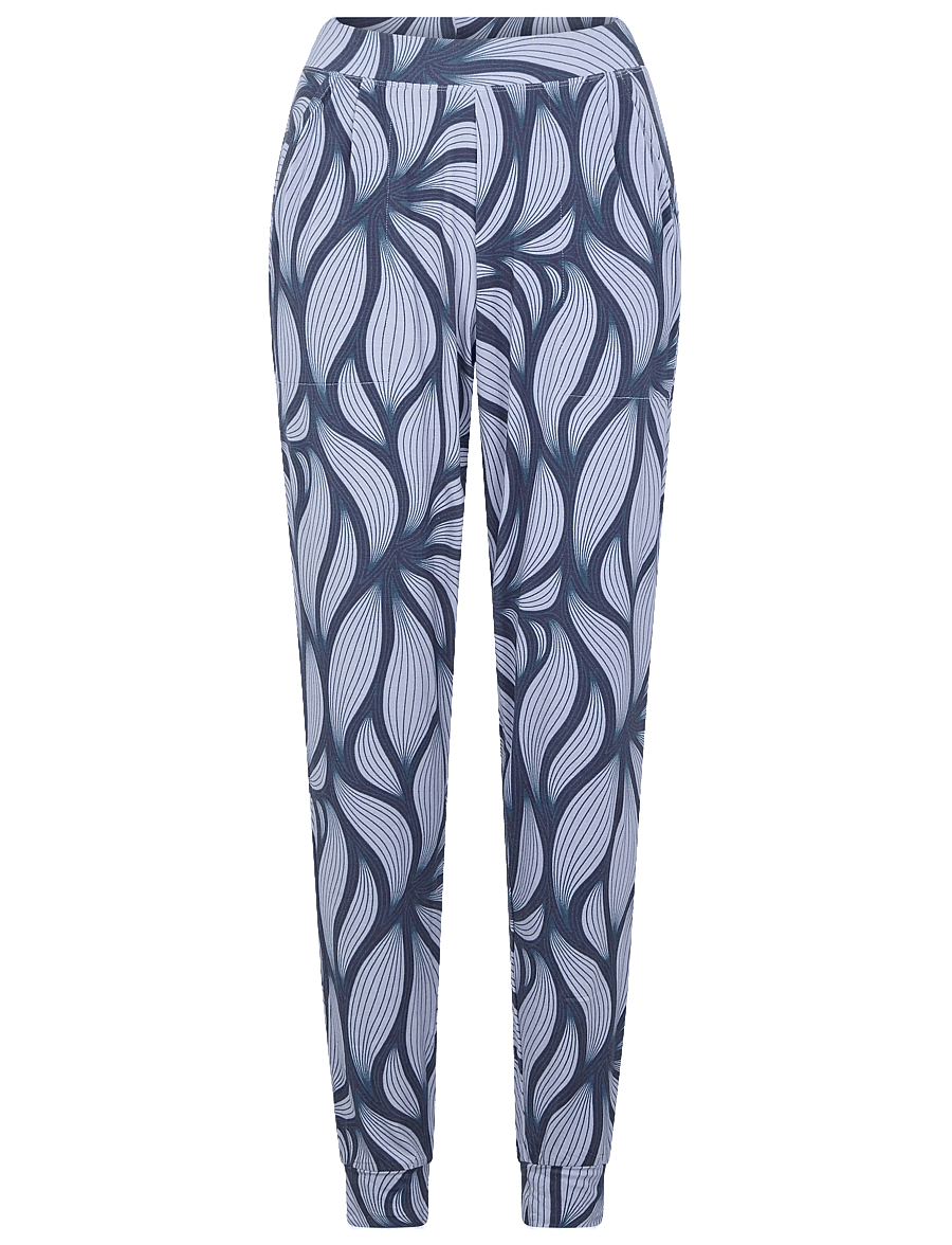 Femilet - Yara Trousers - natbukser - blue petal - 1