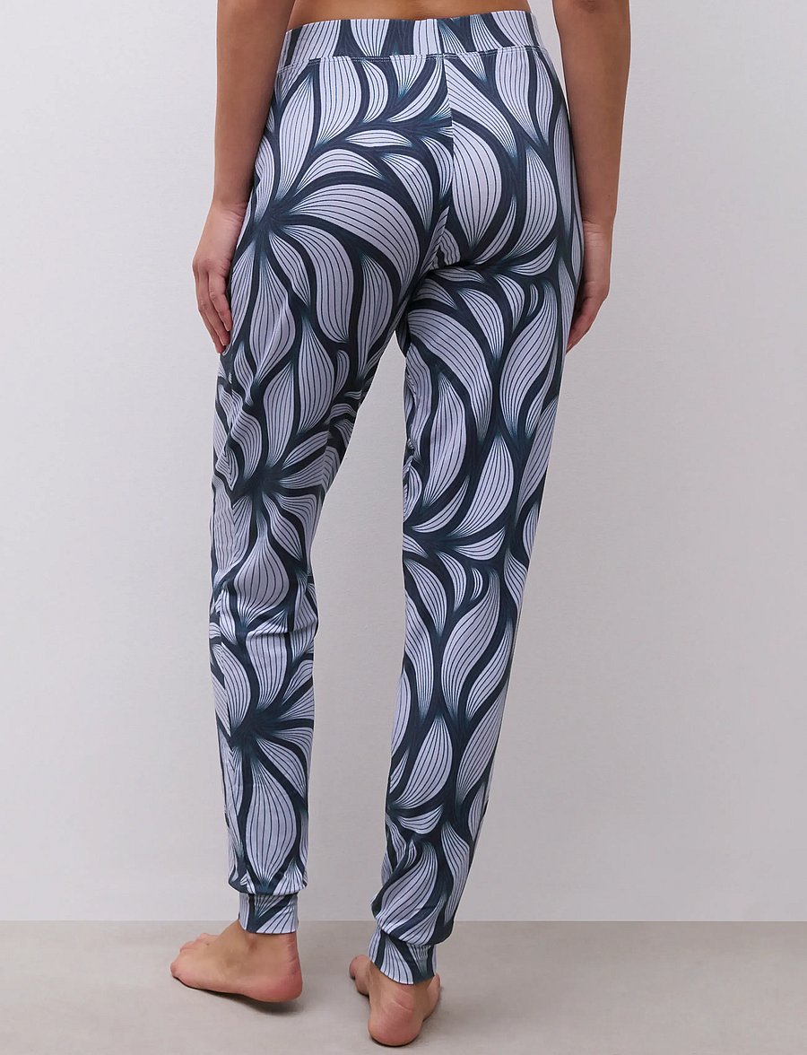 Femilet - Yara Trousers - natbukser - blue petal - 0