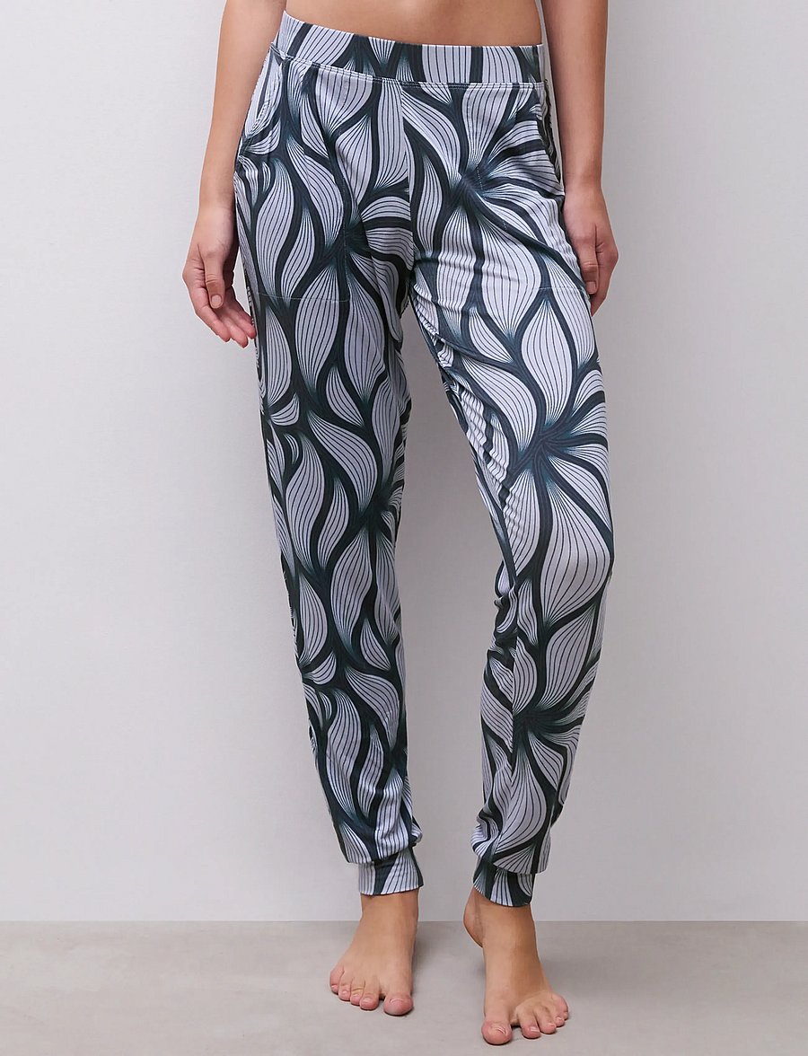 Femilet - Yara Trousers - natbukser - blue petal - 2