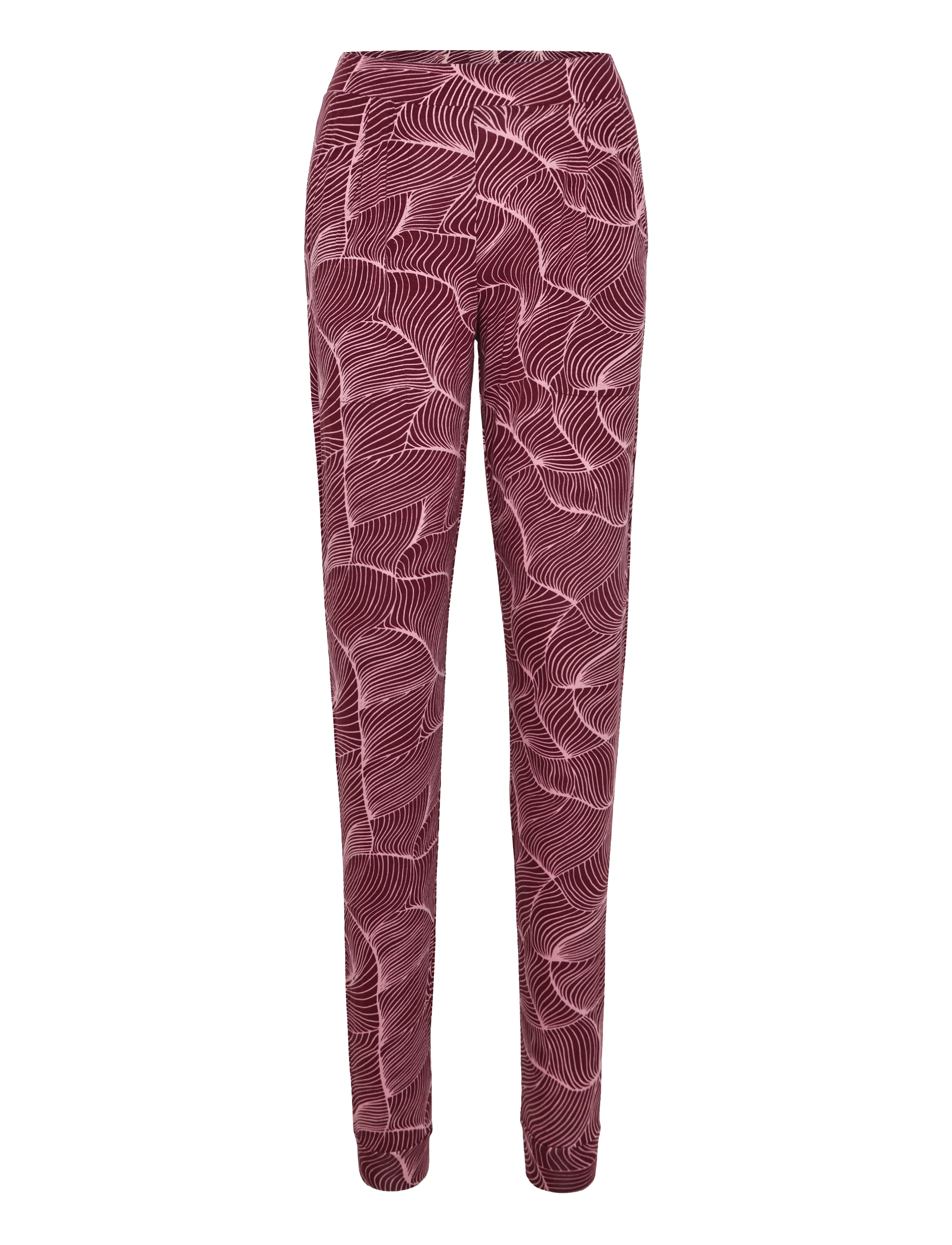 Femilet Yara Trousers - Nachtwäsche - ZEPHYR DUNE / burgundy