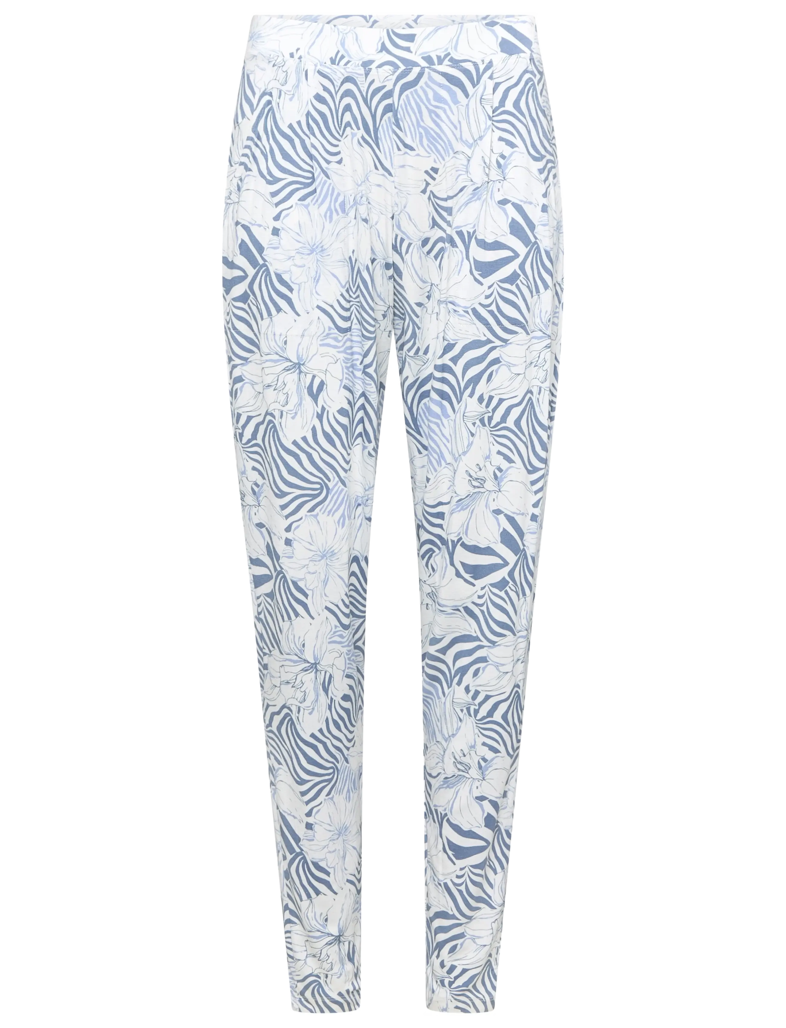 Femilet Loraine Long pants - Unterwäsche - PASTEL FLOWERS / blue