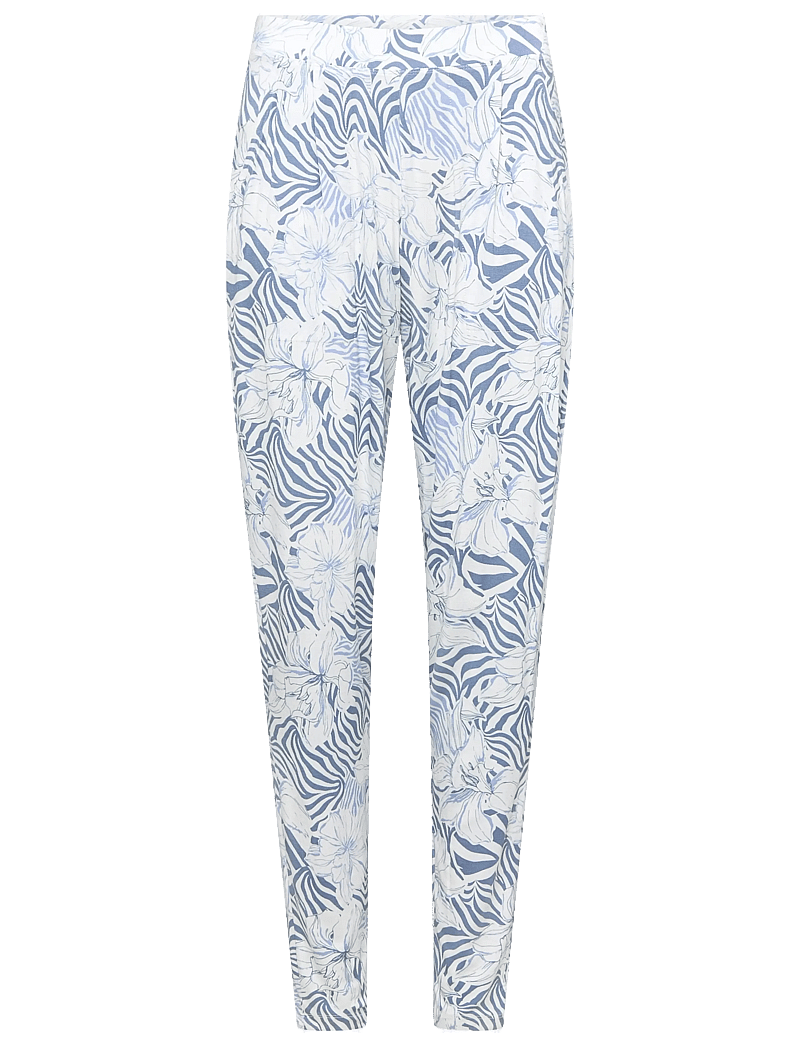 Femilet - Loraine Long pants - pyjamahose - pastel flowers - 1
