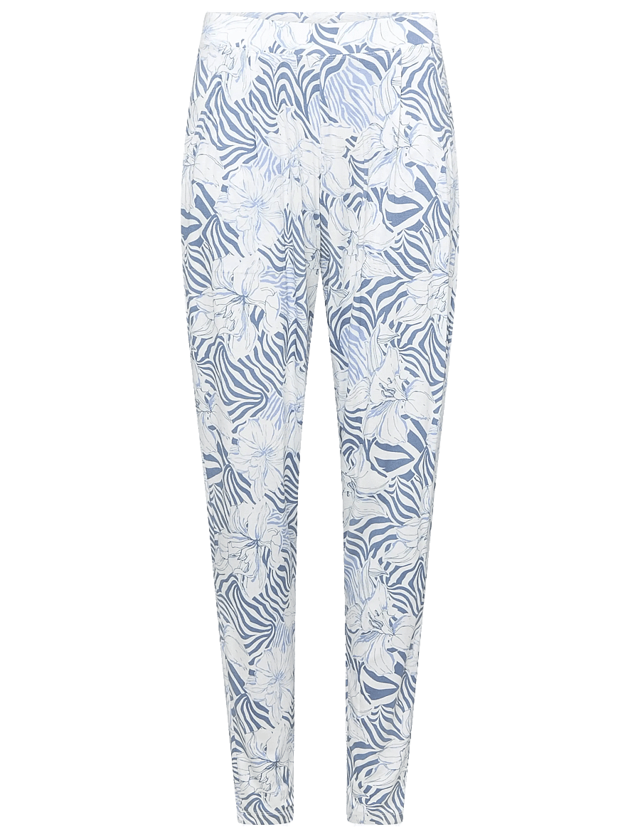 Femilet - Loraine Long pants - pyjamahosen - pastel flowers - 1