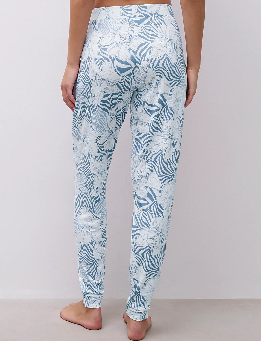 Femilet - Loraine Long pants - pyjamahosen - pastel flowers - 2