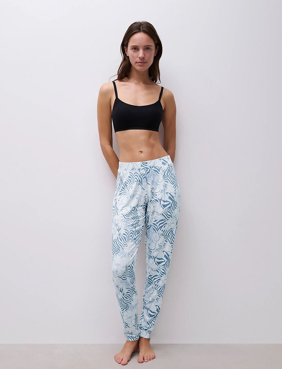 Femilet - Loraine Long pants - pyjamahosen - pastel flowers - 4