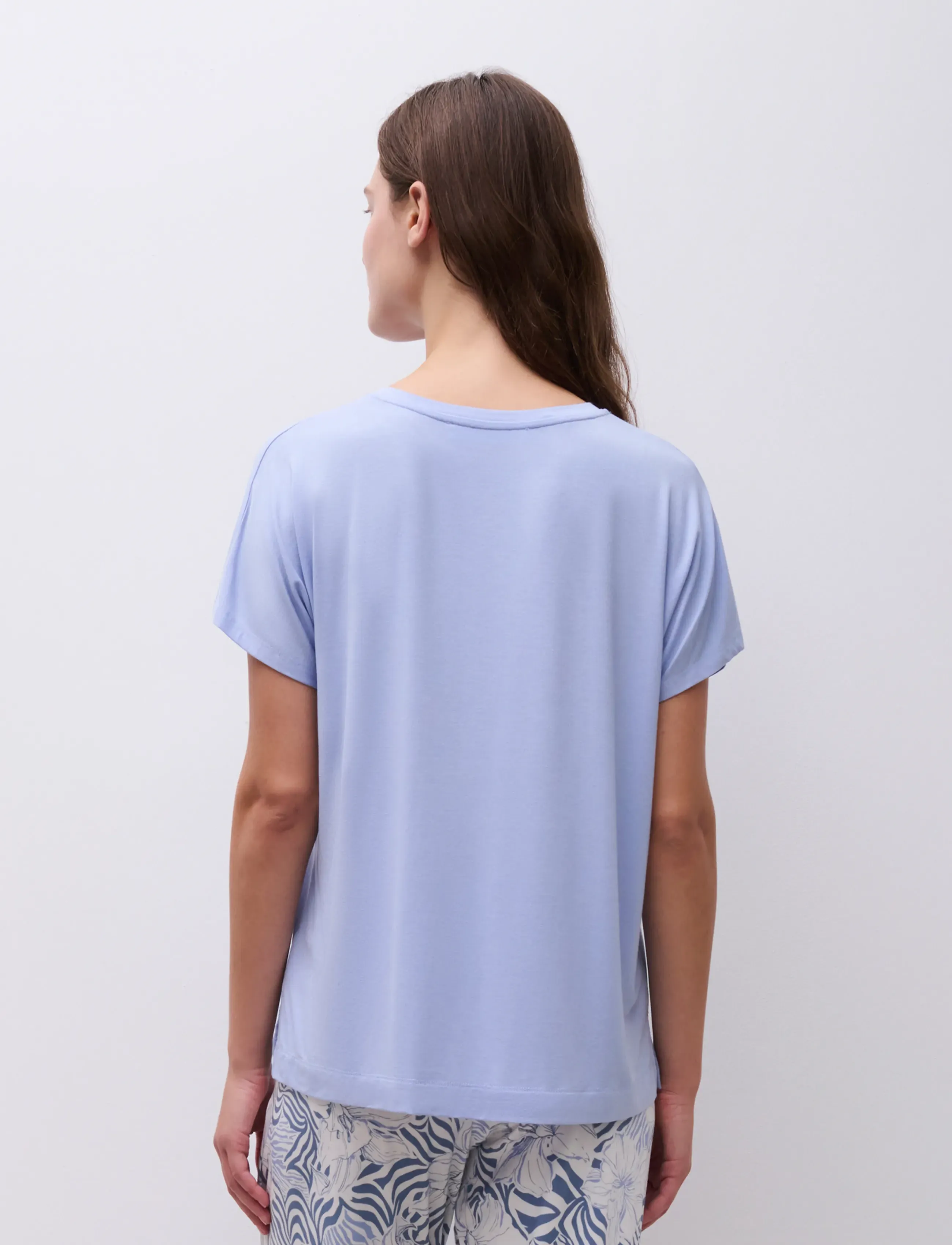 Femilet - Loraine Top SS - tops - lilac blue - 3