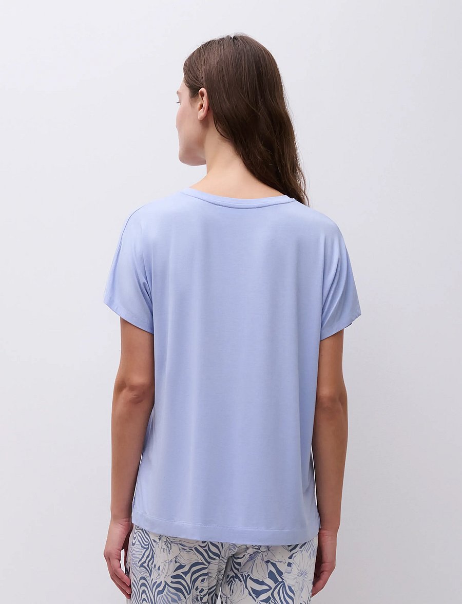 Femilet - Loraine Top SS - overdele - lilac blue - 3