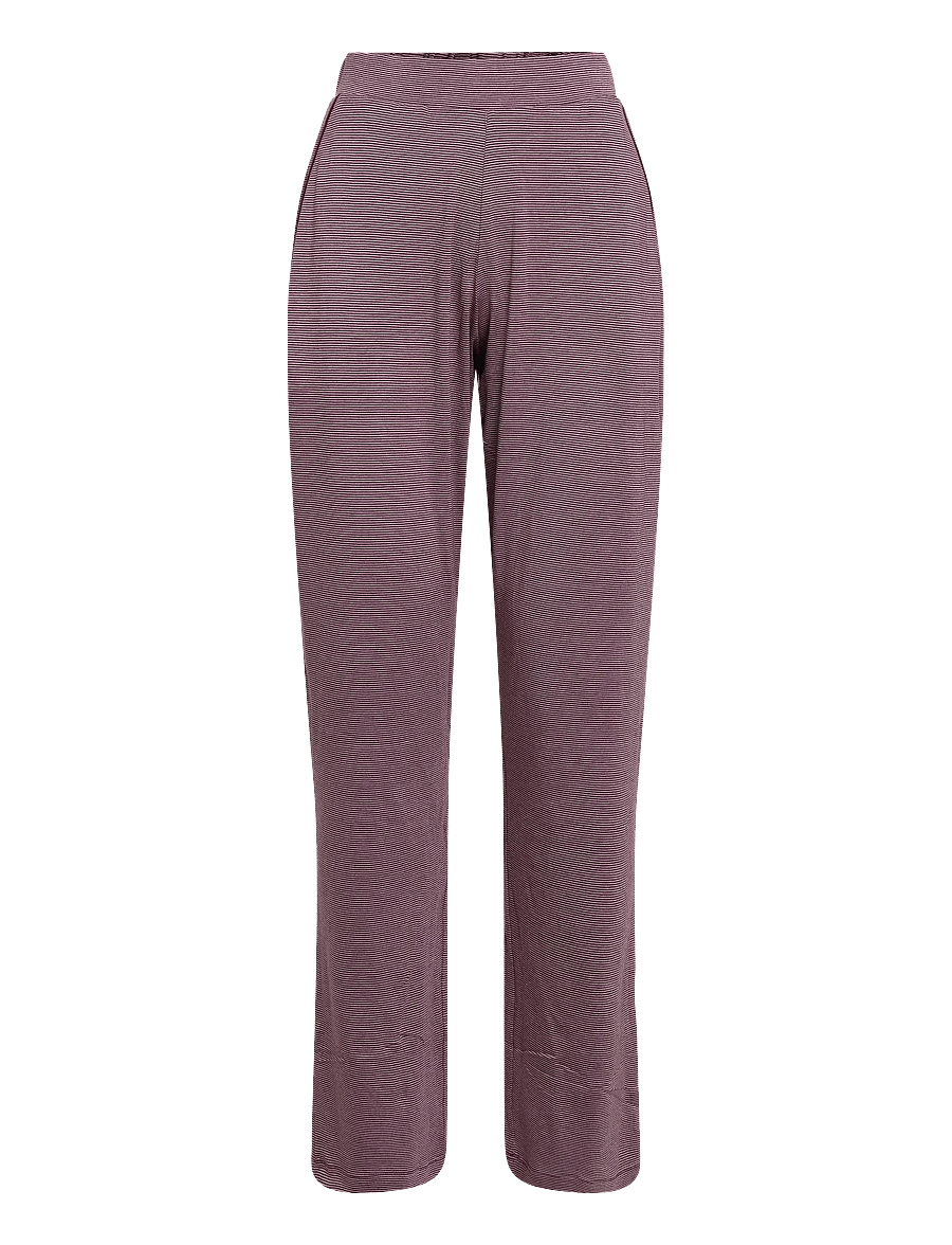Femilet - Chelsea Long pants - pyjamasbyxor - zephyr / bitter chocolate - 1