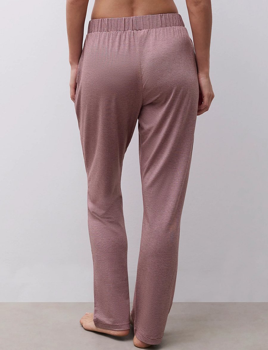 Femilet - Chelsea Long pants - natbukser - zephyr / bitter chocolate - 0