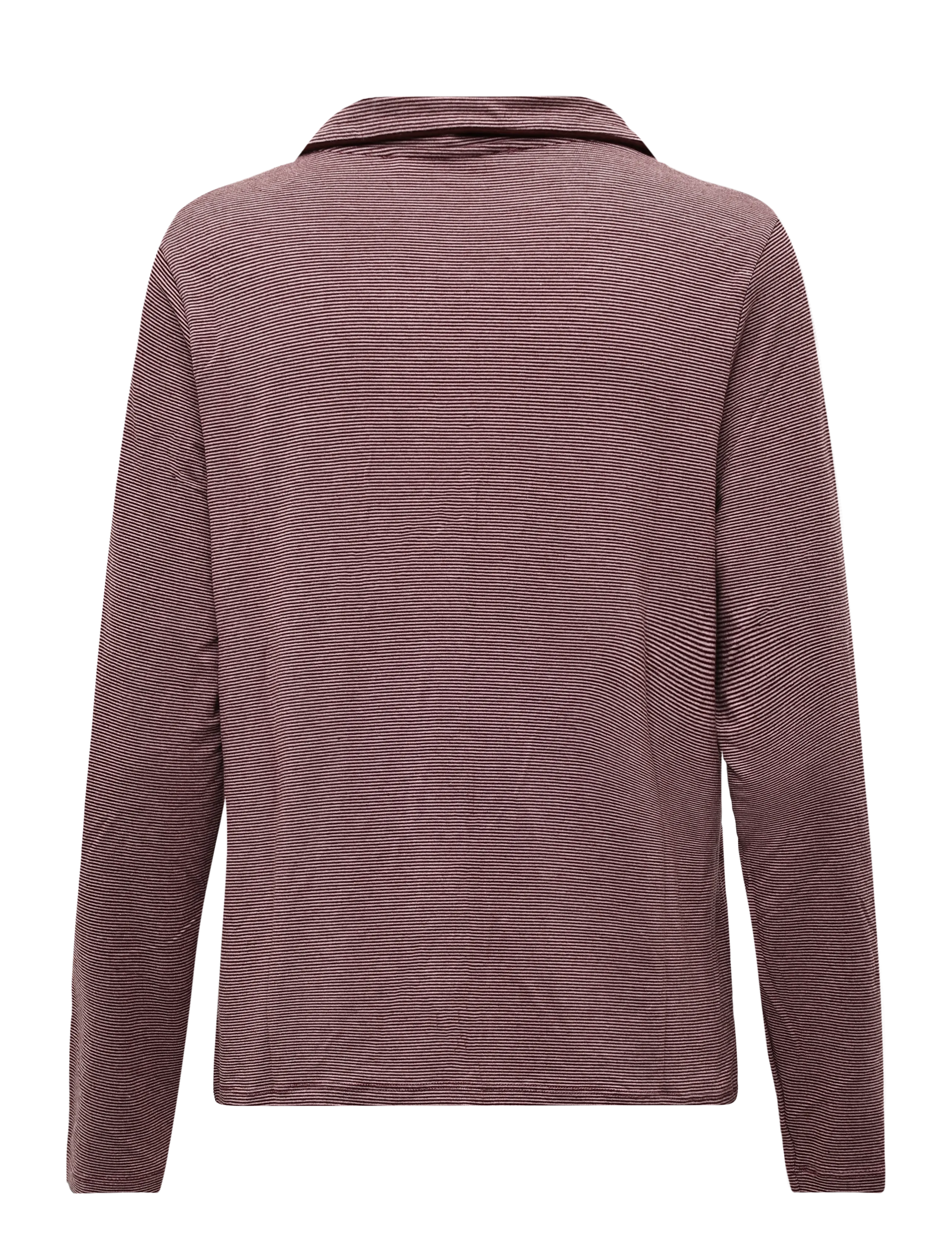 Femilet - Chelsea Top LS - oberteile - zephyr / bitter chocolate - 2