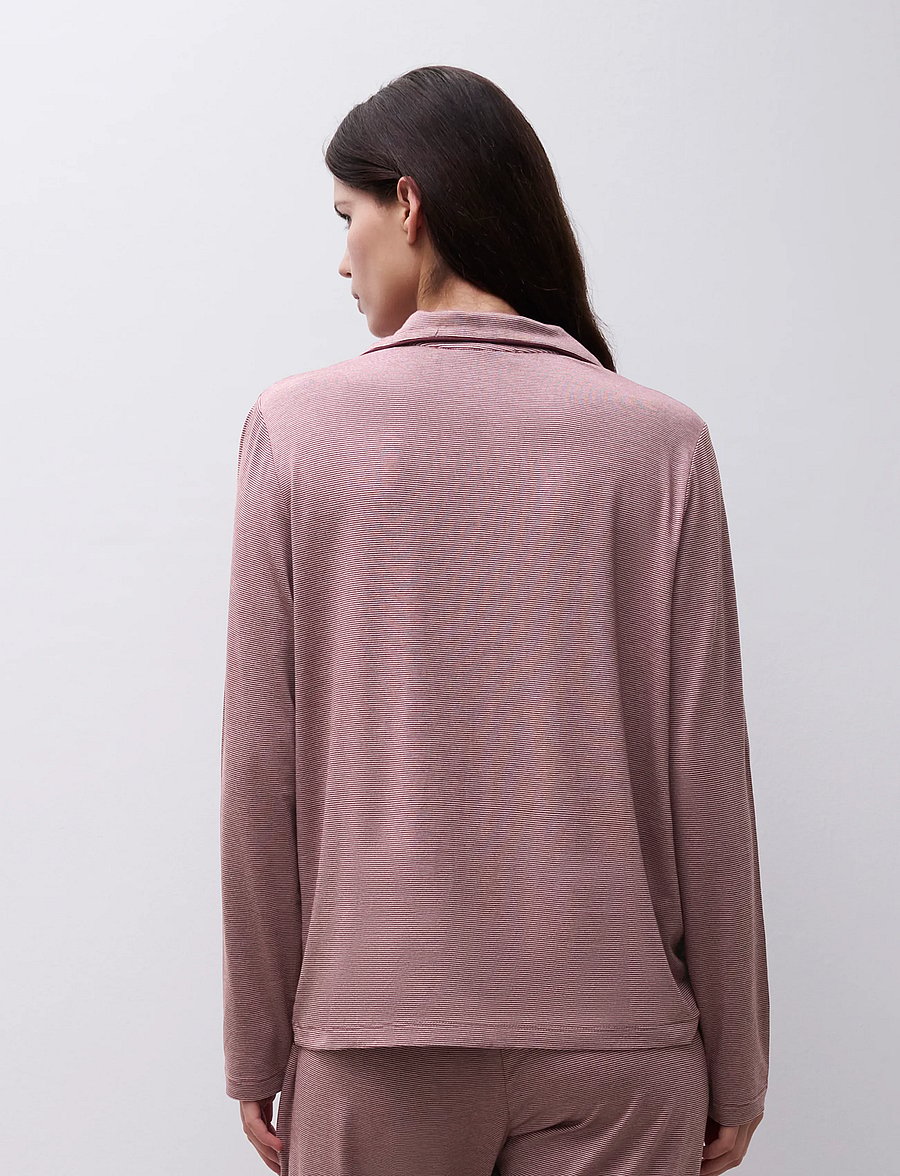 Femilet - Chelsea Top LS - overdele - zephyr / bitter chocolate - 4