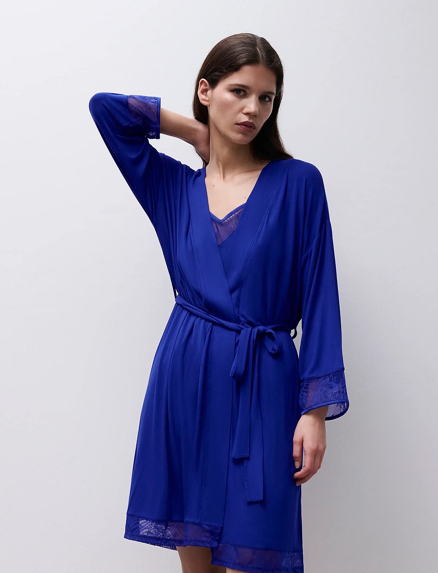Femilet - Jasmine Kimono - morgonrockar - bellwether blue - 4