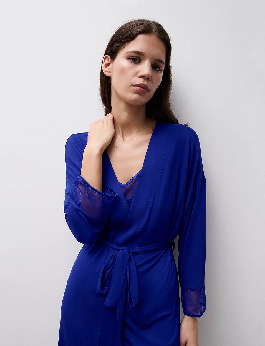 Femilet - Jasmine Kimono - morgonrockar - bellwether blue - 5