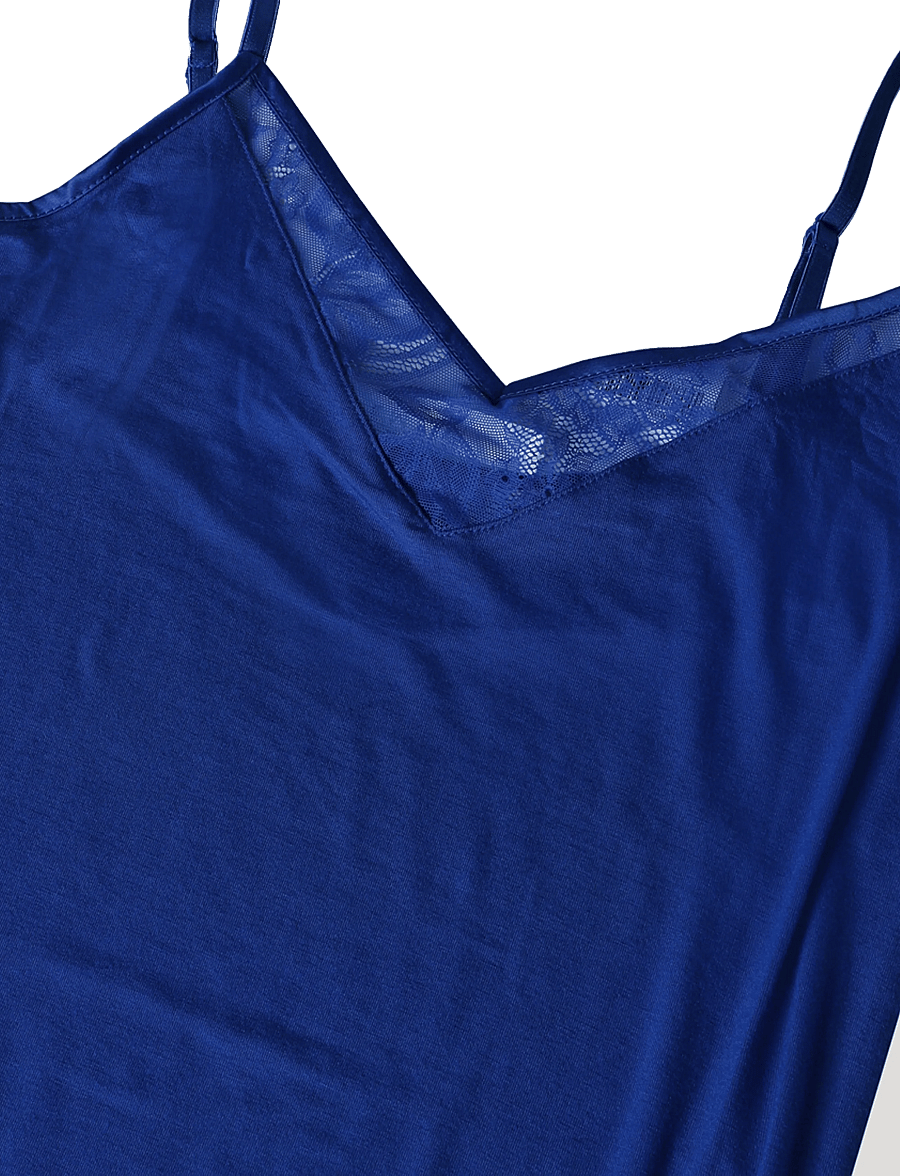 Femilet - Jasmine Slipdress - nattlinnen - bellwether blue - 5