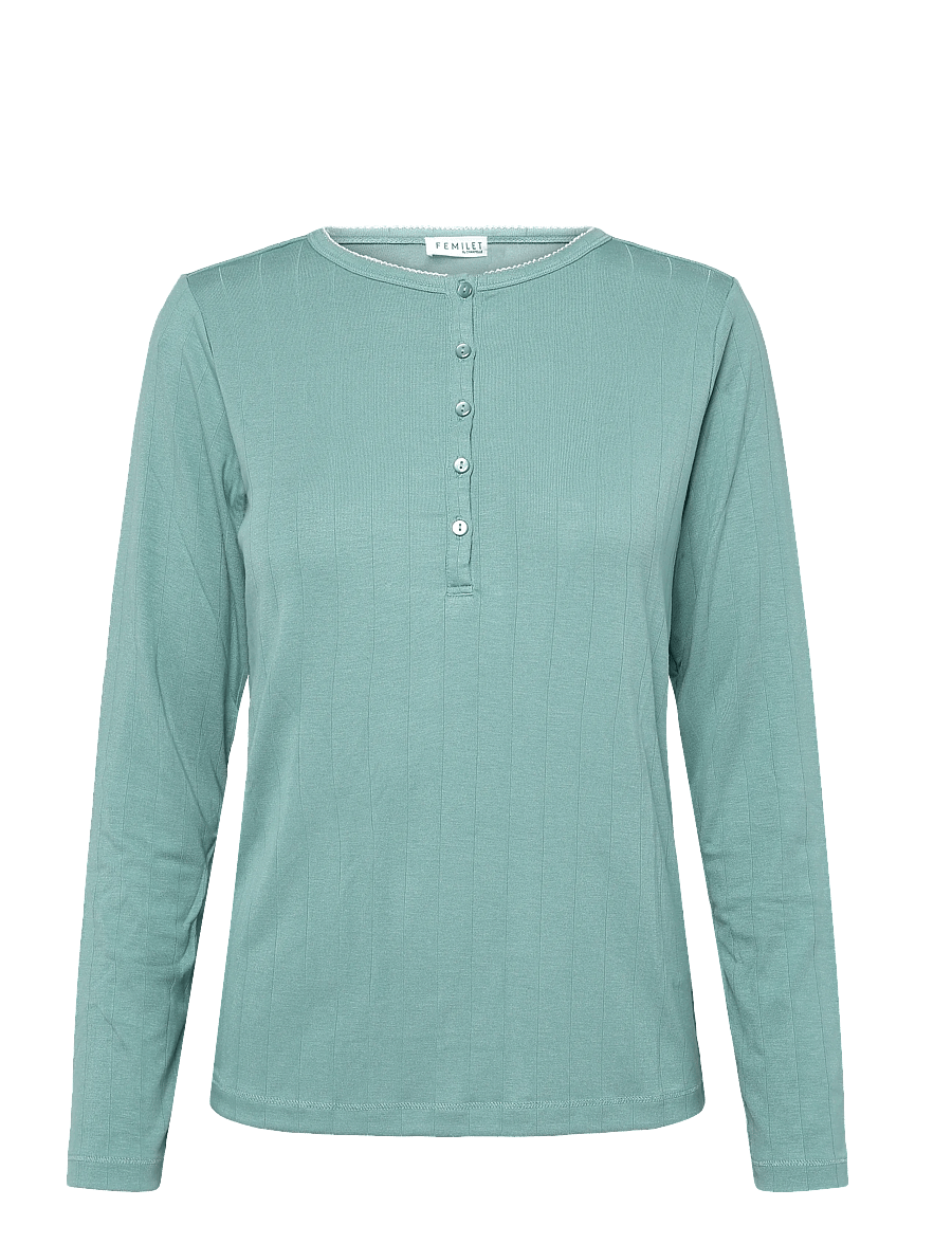 Femilet - Sandra Top LS - pullover - oil blue - 1