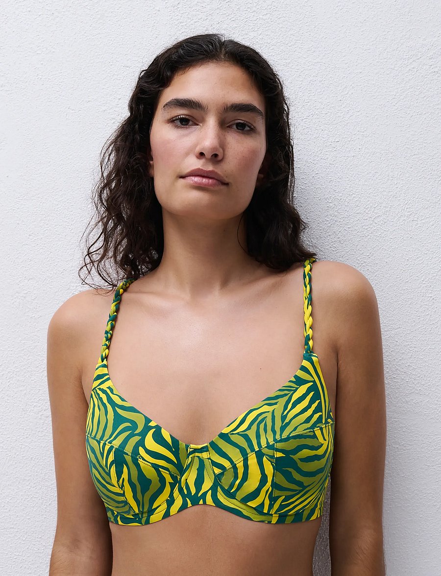 Femilet - Tidra Underwired - bikini-oberteile mit bügel - yellow jungle - 4