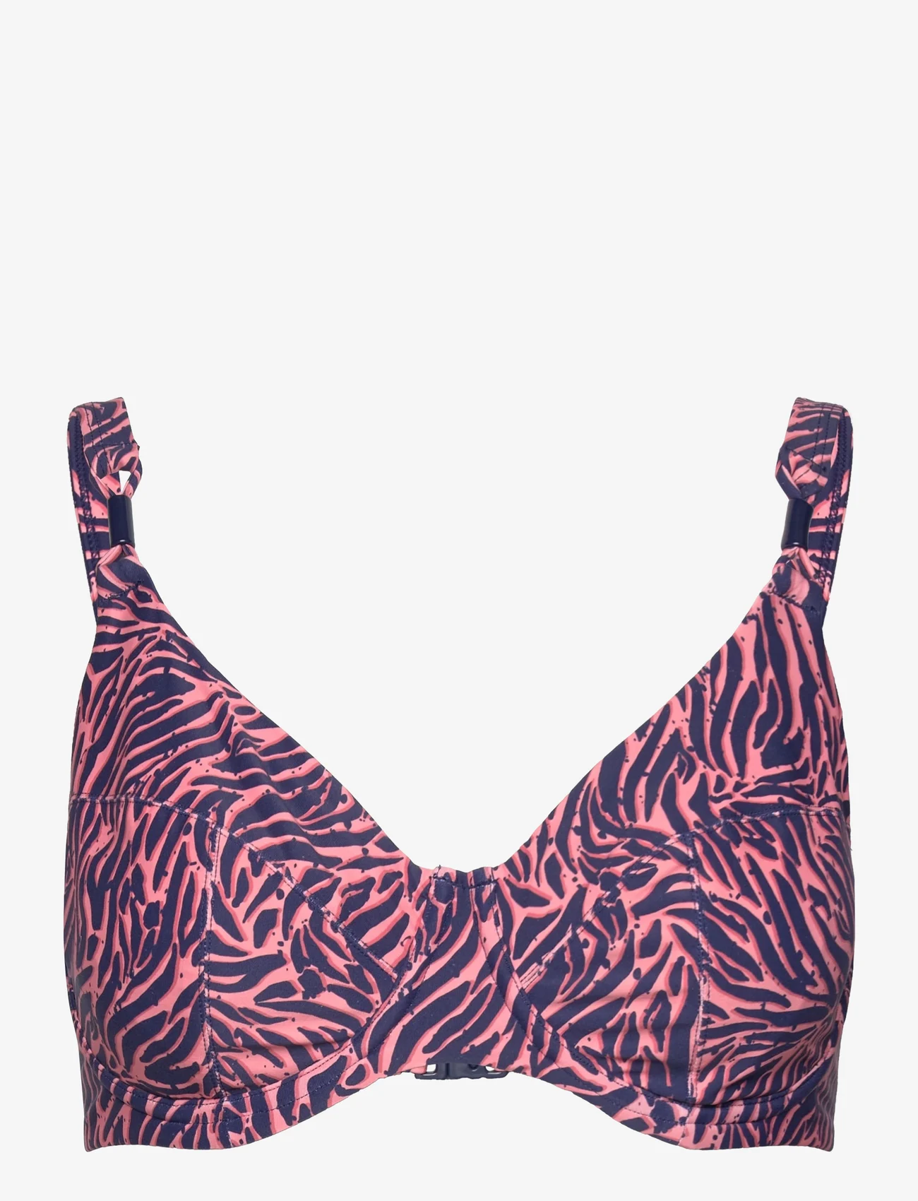 Femilet - Tidra Bikini Covering underwired bra - bikinitoppe med bøjle - zebra - 1