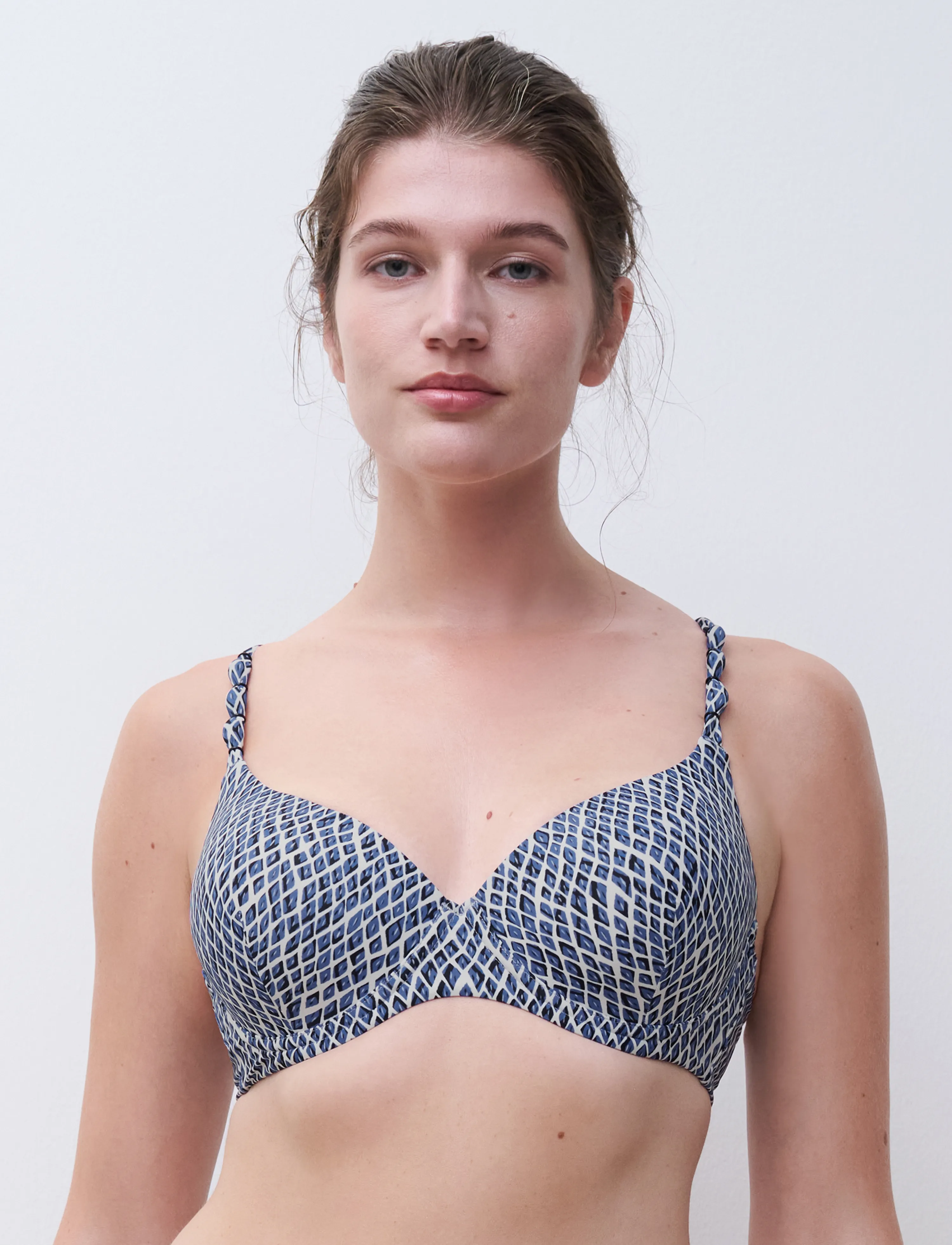 Femilet - TIDRA T-shirt bra - bikini-oberteile mit bügel - blue reptile - 3