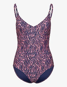 Tidra Bikini Wirefree plunge t-shirt swimsuit, Femilet