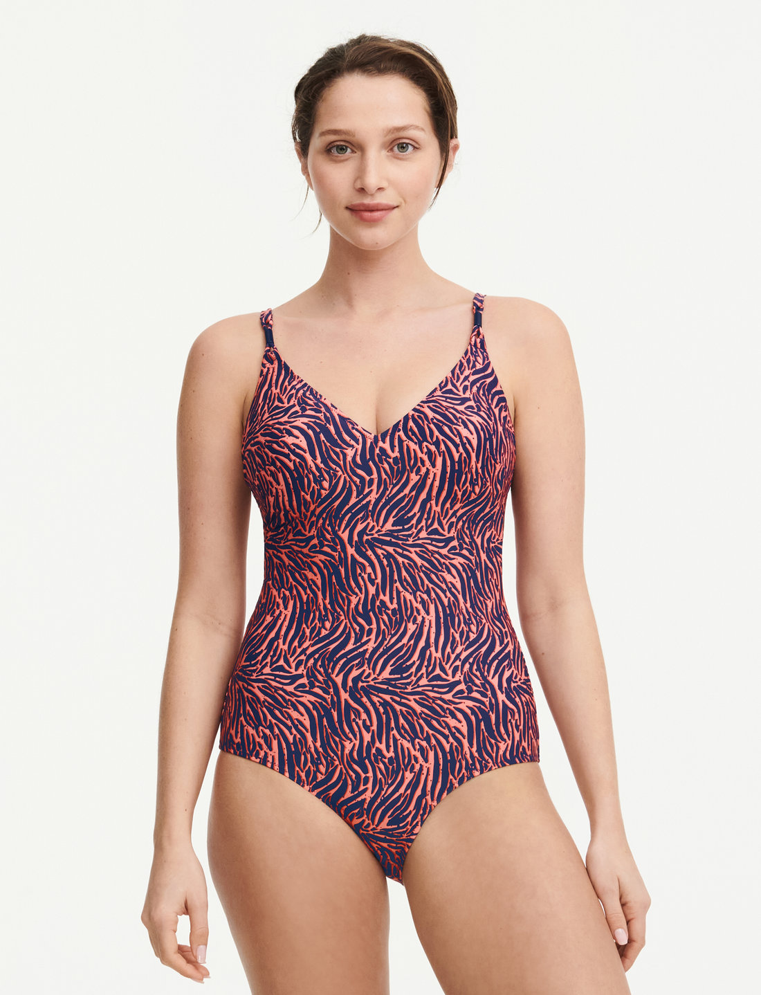 Chantelle Tidra Wirefree Plunge Swimsuit Chantelle Tidra Wirefree Plunge Swimsuit