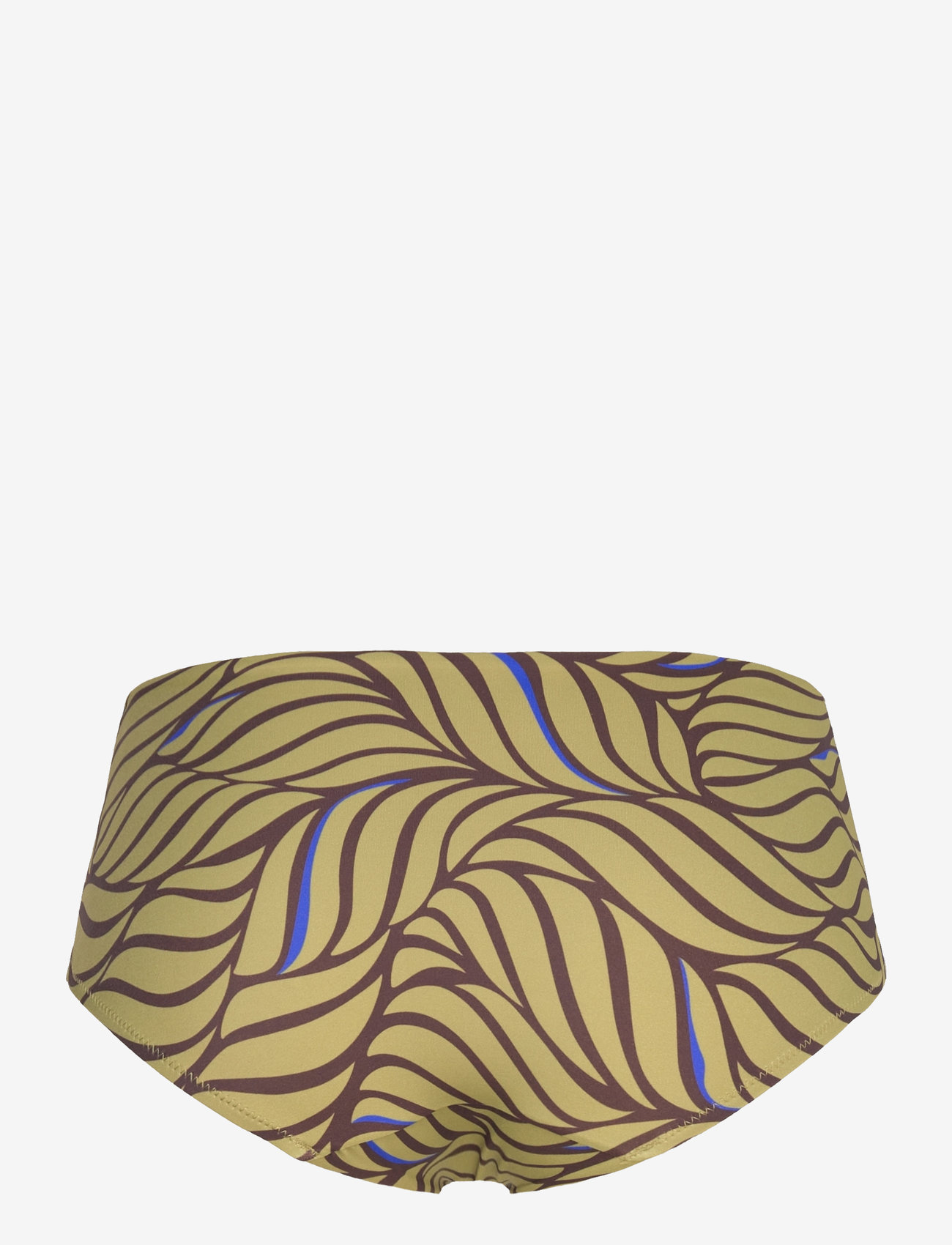 Femilet - Rivero Bikini Full brief - højtaljede bikinitrusser - coffee leaves - 2
