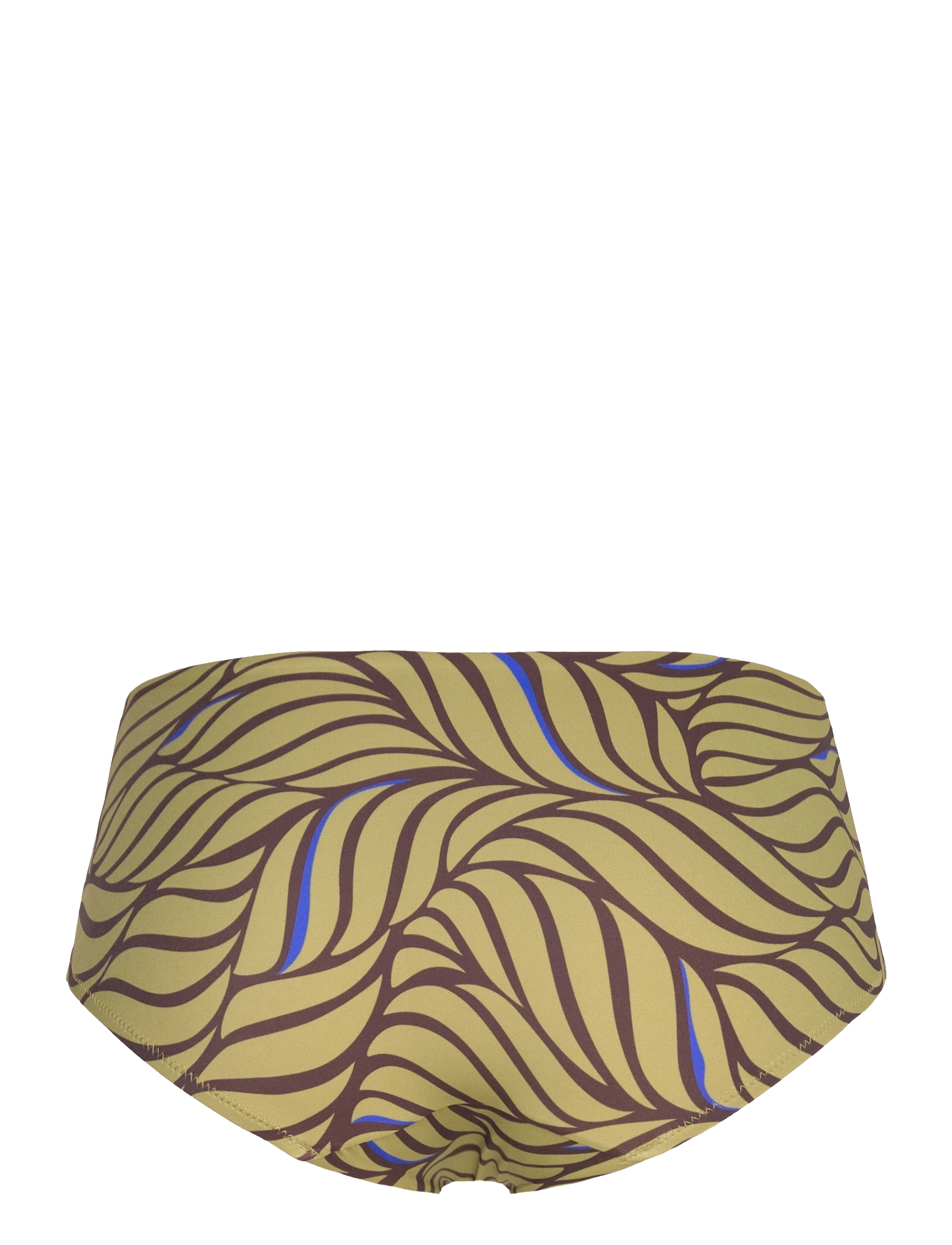 Femilet - RIVERO Full brief - bikinitrosor med hög midja - coffee leaves - 2