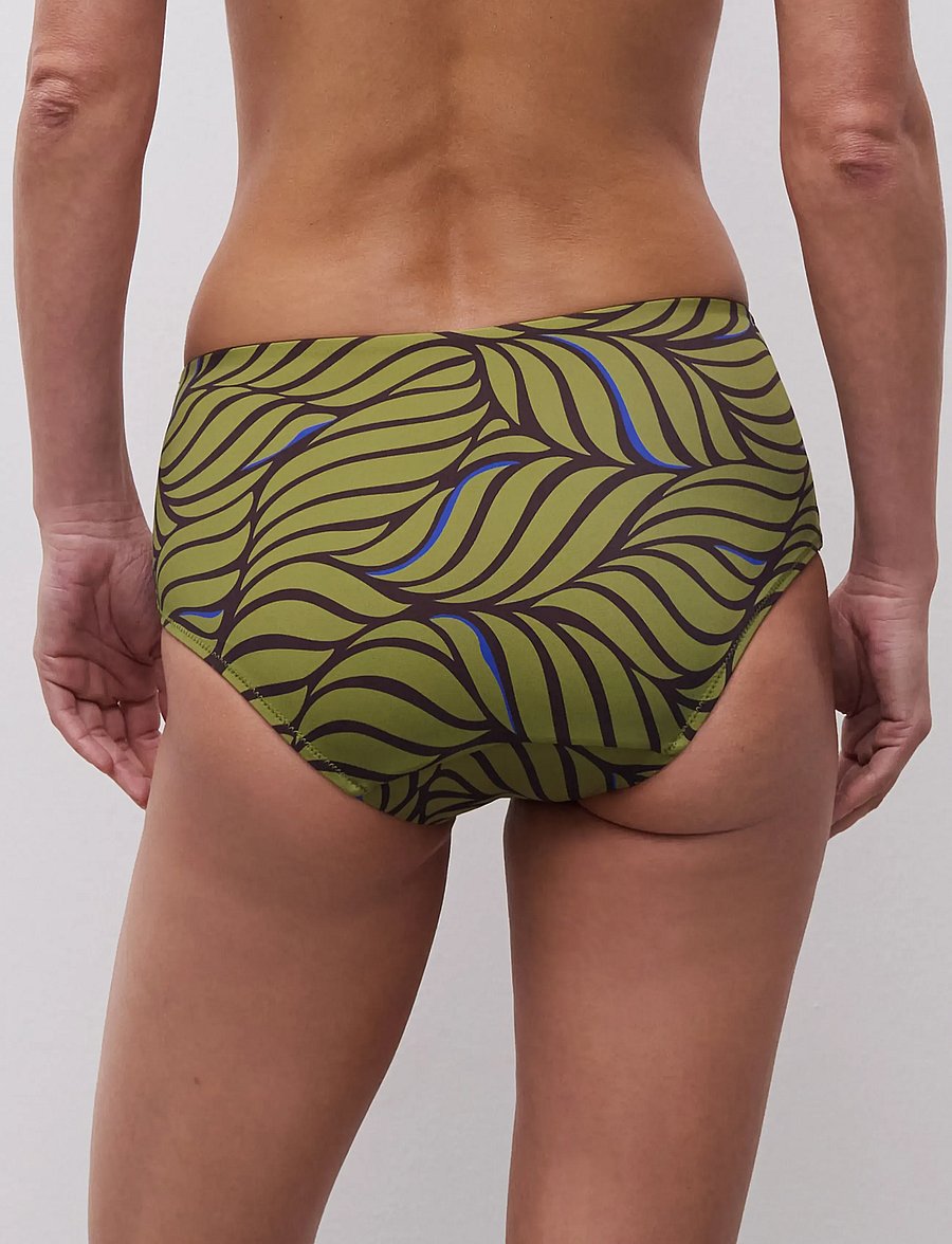 Femilet - RIVERO Full brief - bikinihosen mit hoher taille - coffee leaves - 4