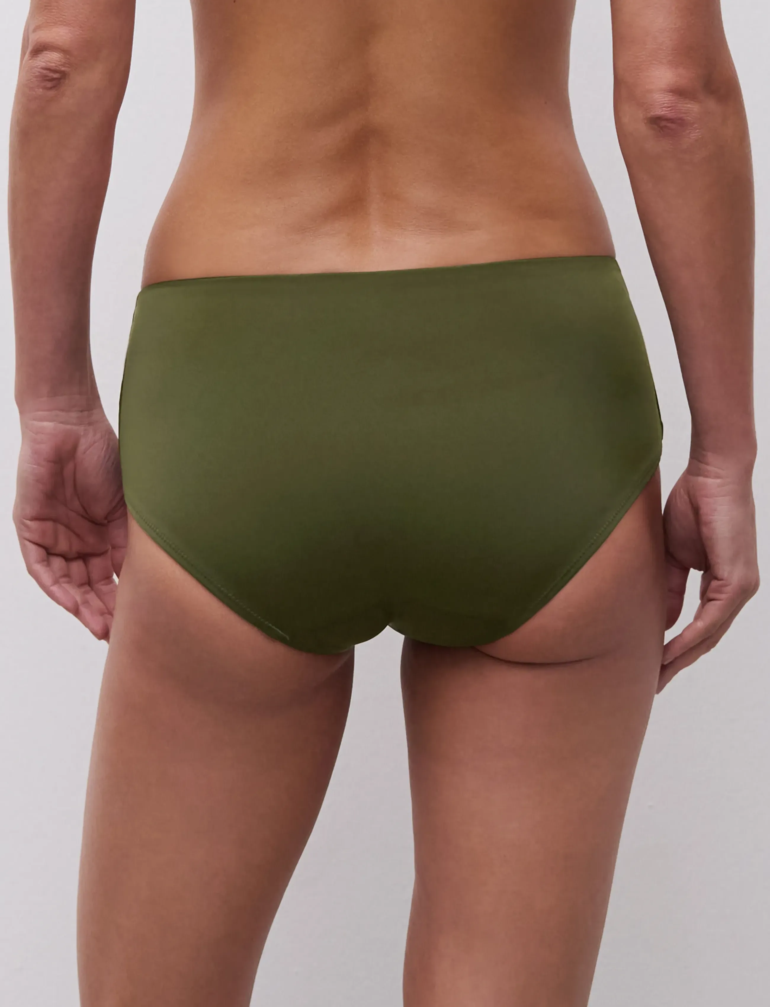 Femilet - RIVERO Full brief - high waist bikini bottoms - khaki - 3