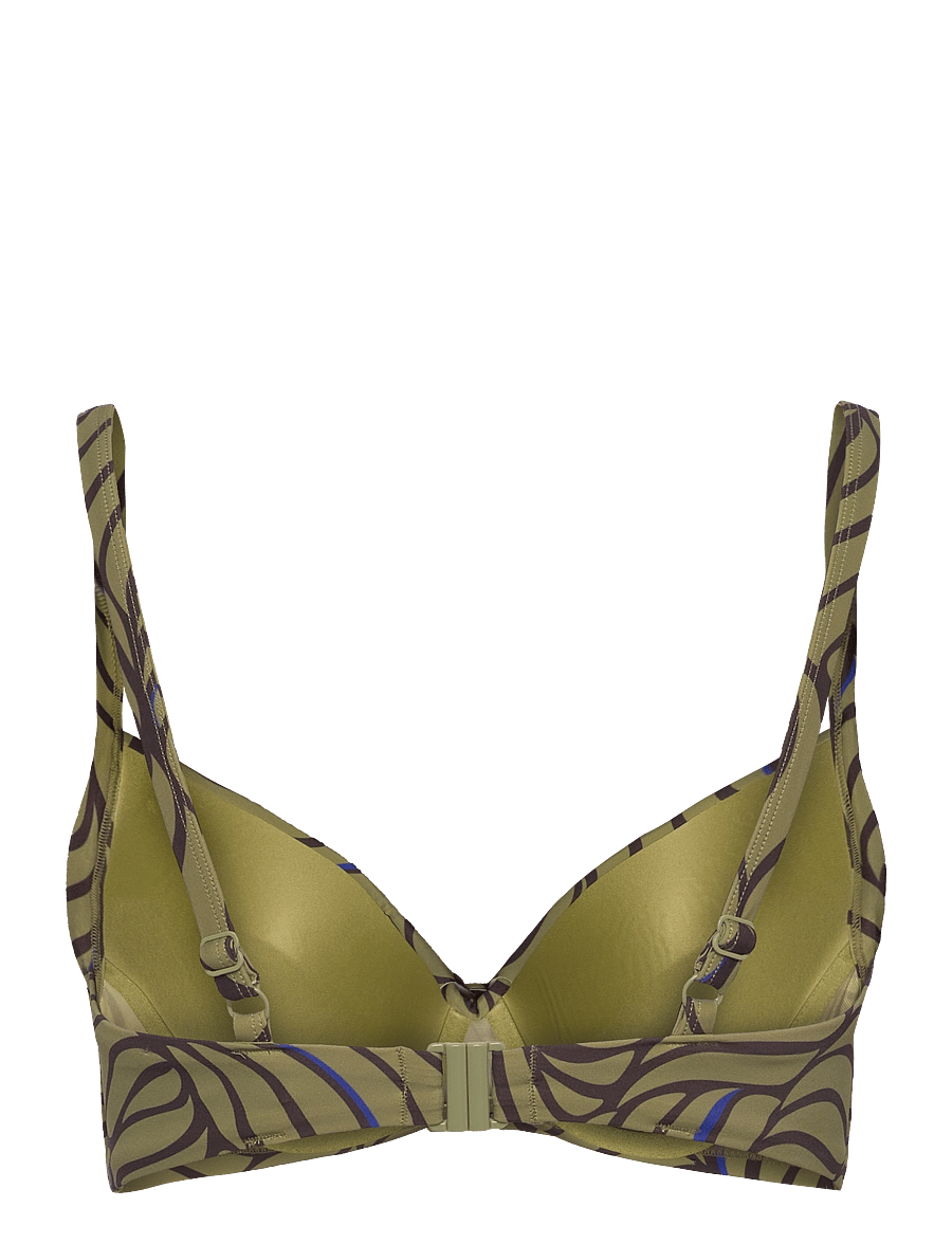 Femilet - RIVERO Bikini top - bikinitoppar med bygel - coffee leaves - 2