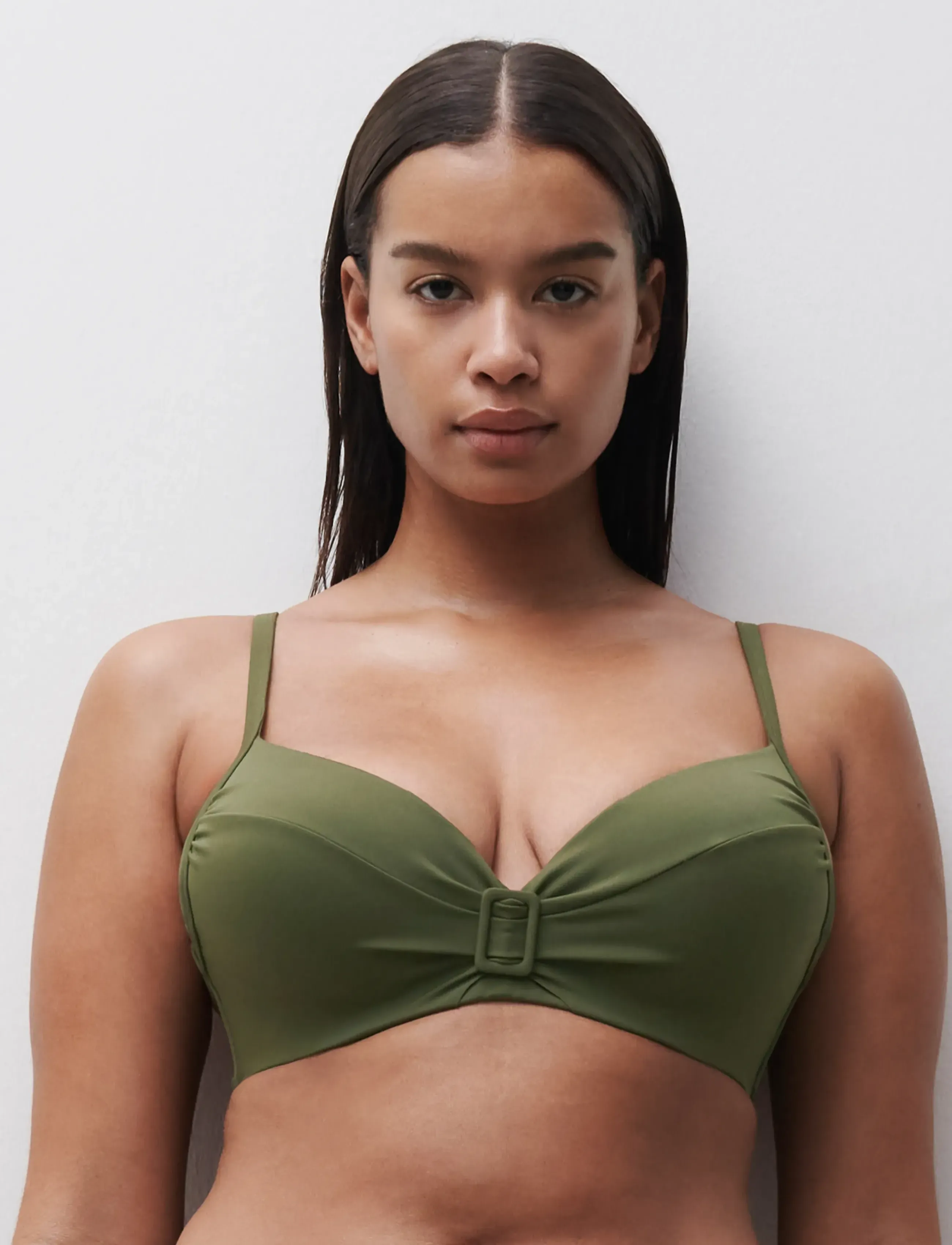 Femilet Rivero Bikini Top, E x 75, Green, Bh'Er & Toppe > T-Shirt Bh'Er, Dame
