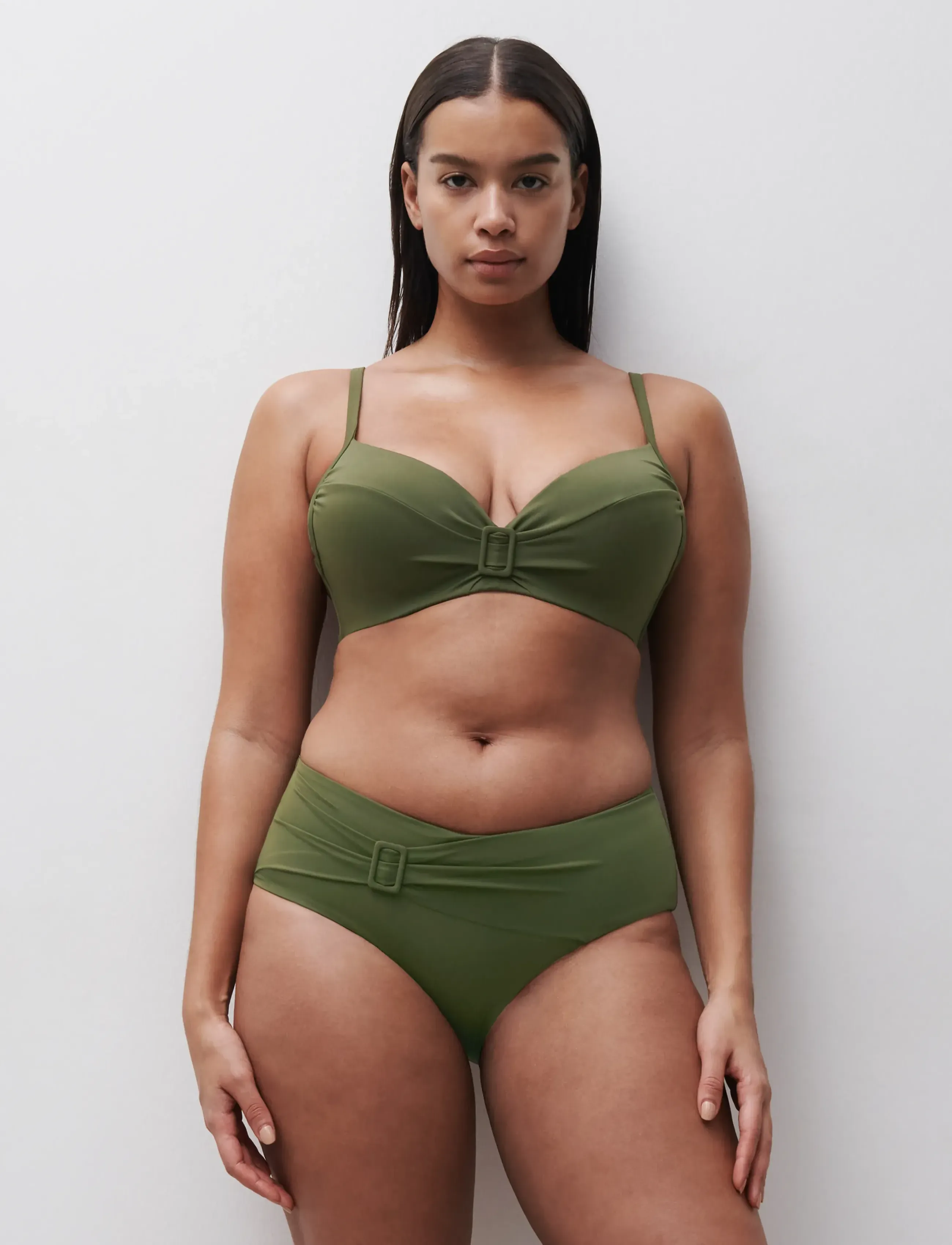 Femilet - RIVERO Bikini top - bikinitoppar med bygel - khaki - 5