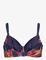 Femilet - Granada Bikini Covering underwired bra (adjustable) - kaarituelliset bikiniyläosat - warm leaves - 2