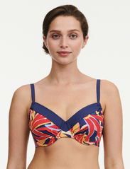 Femilet - Granada Bikini Covering underwired bra (adjustable) - kaarituelliset bikiniyläosat - warm leaves - 3
