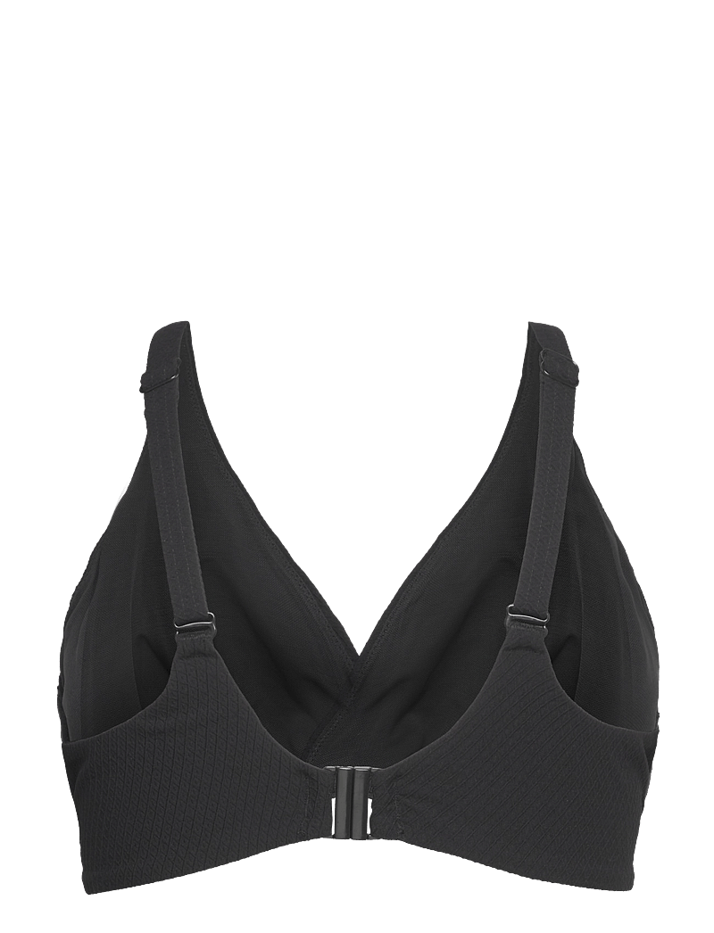 Femilet - NAVARINO Covering underwired bra - dreieck-bikini-oberteile - black - 2