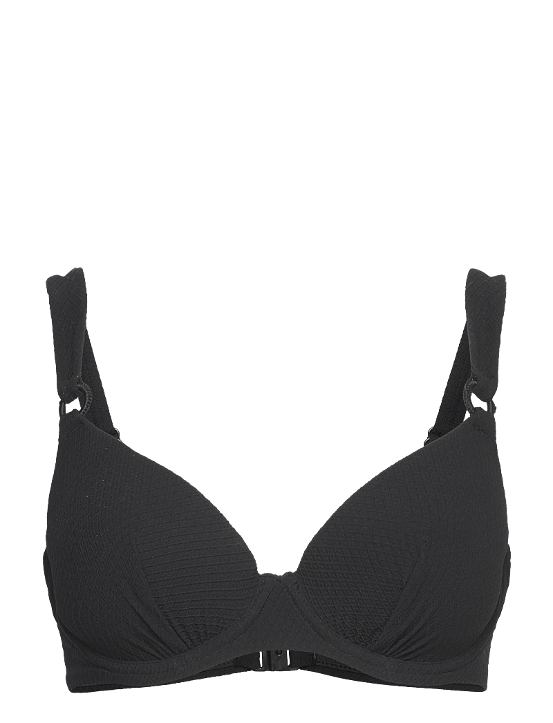 Femilet - Navarino T-Shirt Underwired - bikinitoppe med bøjle - black - 1